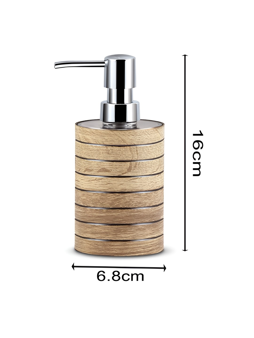 

Freelance Miami Brown Textured Matte Soap Dispenser