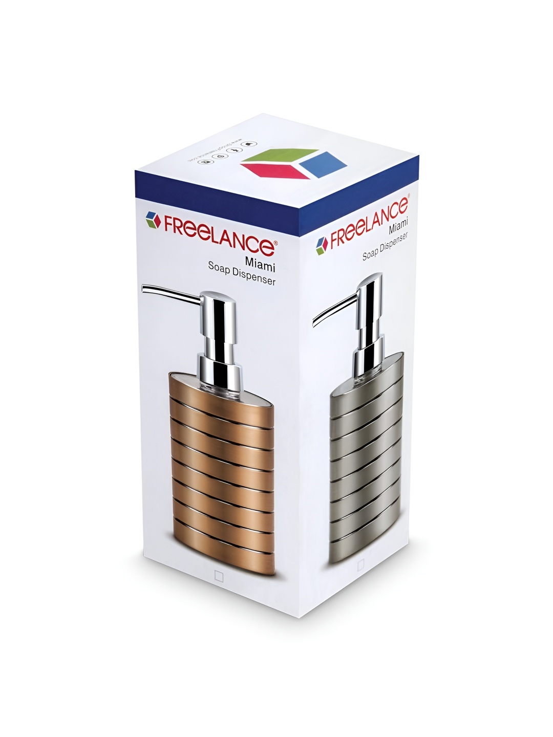 

Freelance Brown Textured Contemporary Soap Dispenser