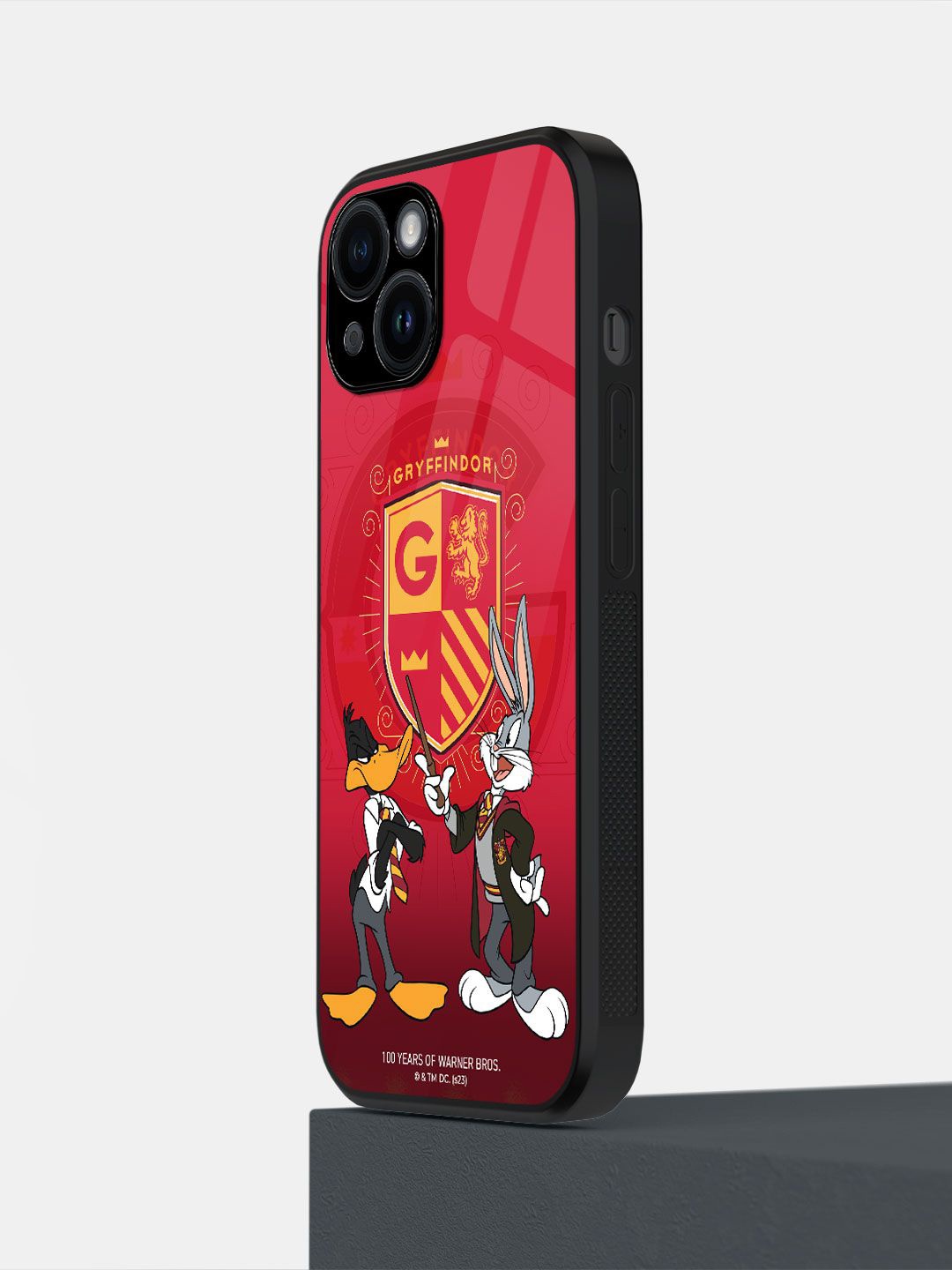 

macmerise Cartoon Characters Printed iPhone 14 Back Case Mobile Accessories, Black