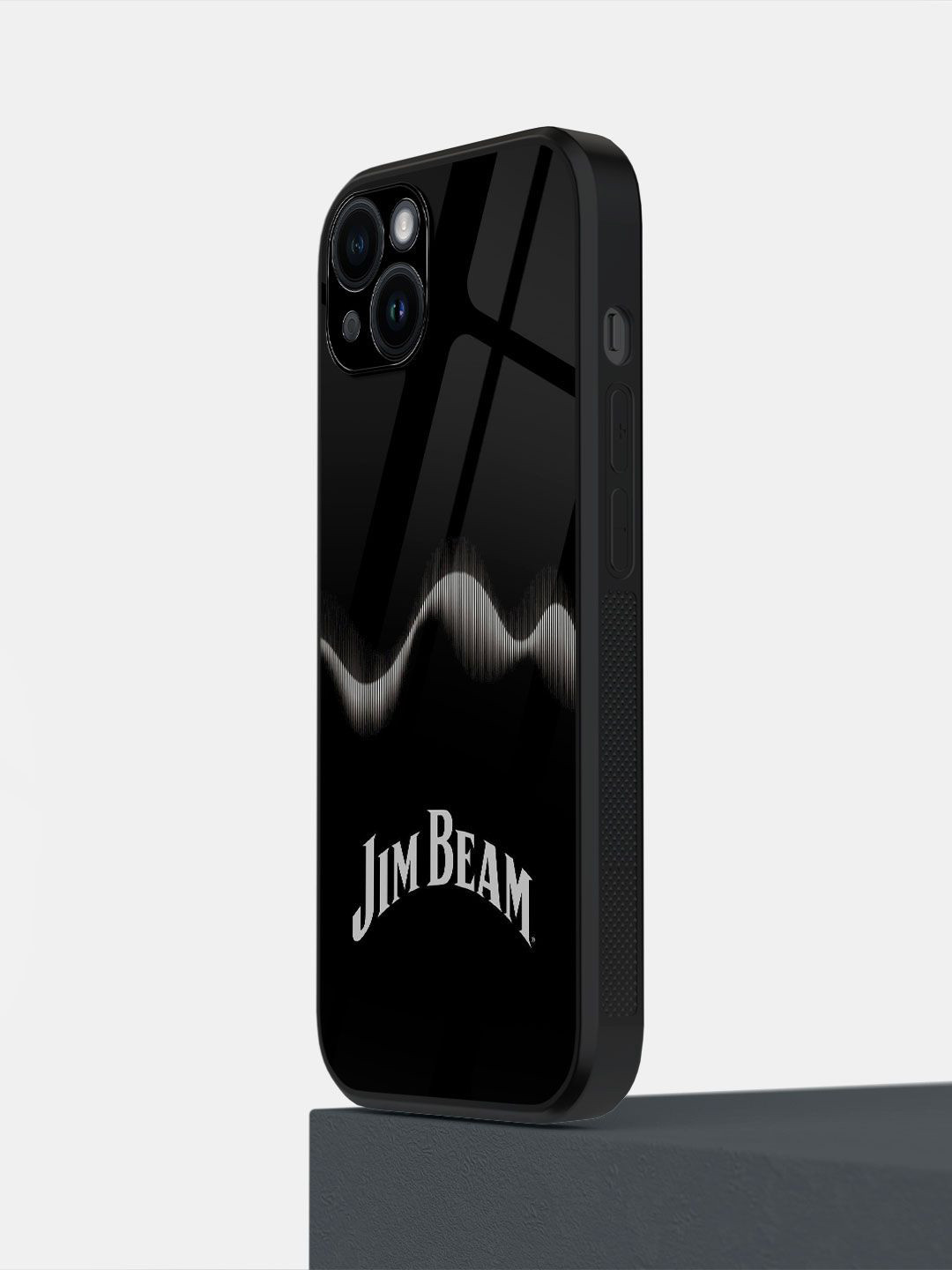 

macmerise Impact Resistant Typography Printed iPhone 14 Plus Back Case Mobile Accessories, Black