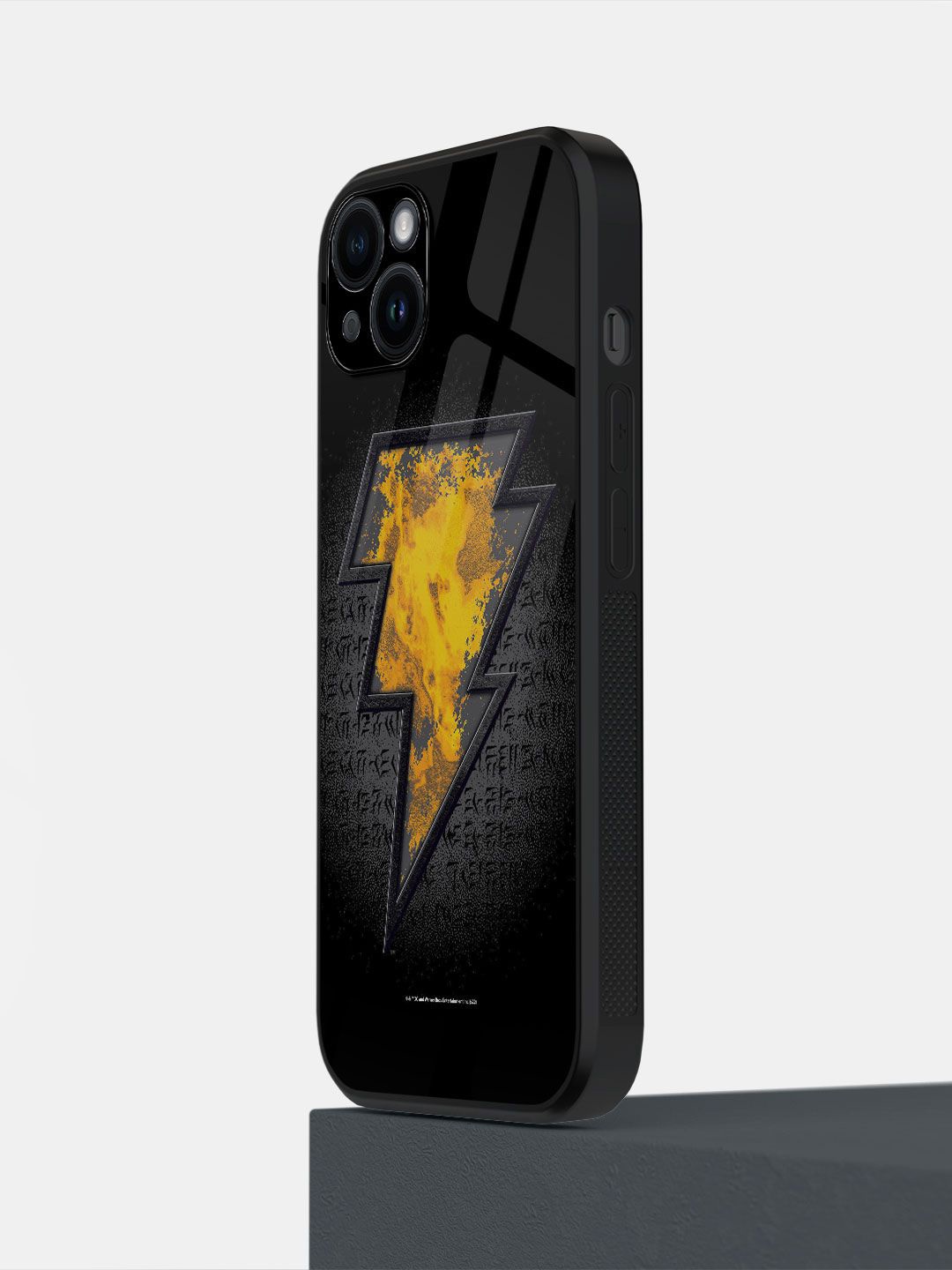 

macmerise Typography Printed Impact Resistant iPhone 14 Plus Back Case Mobile Accessories, Black