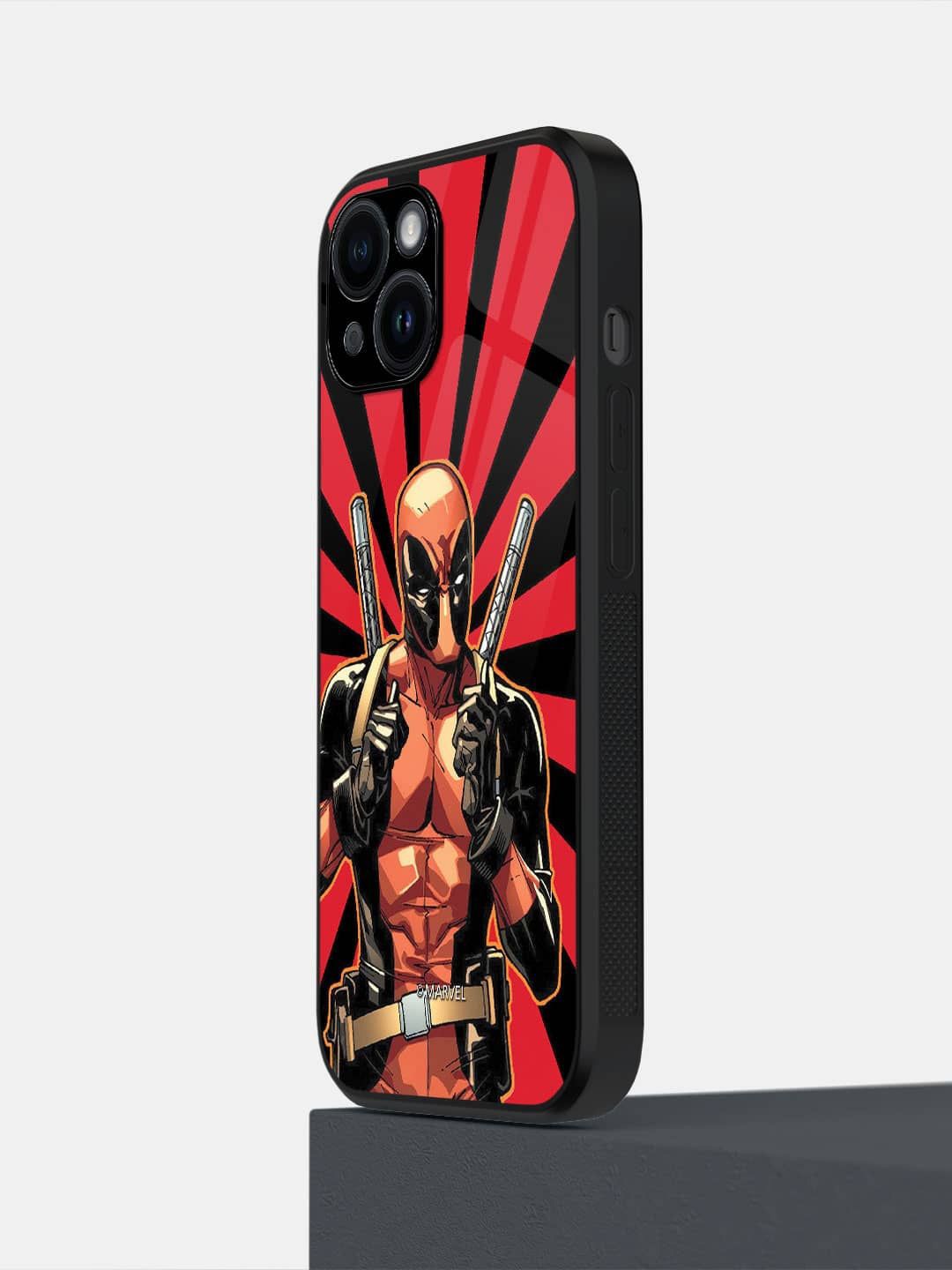 

macmerise Cartoon Characters Printed iPhone 14 Back Case Mobile Accessories, Red