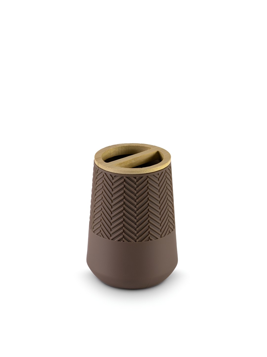 

Freelance Portofino Brown 4 Pieces Textured Matte Bath Accessories Set