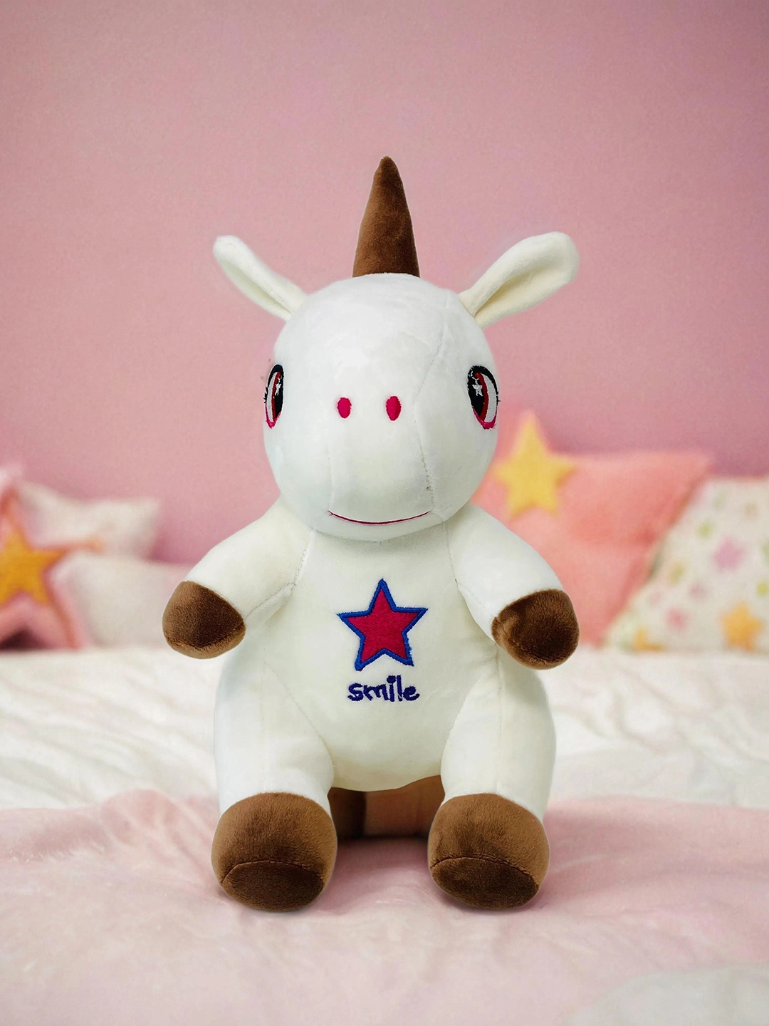 

BAESD Microfibre Filled Non-Allergic Animals and Birds Soft Toys and Dolls, White