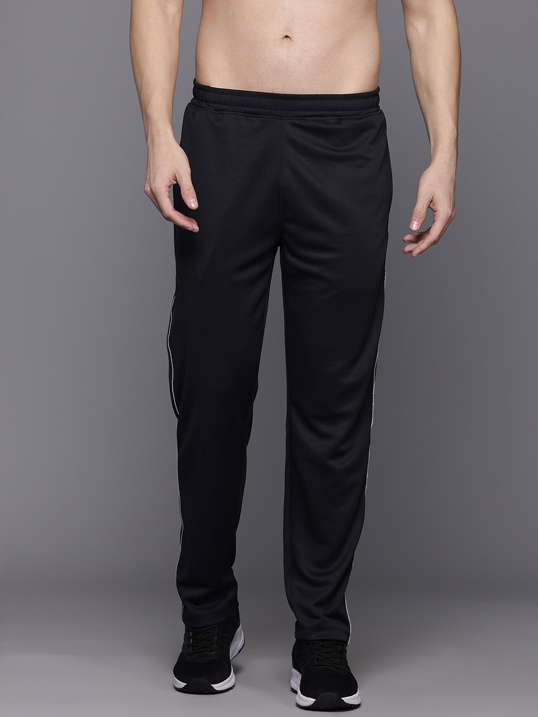 

HRX by Hrithik Roshan Men Rapid Dry Training Track Pants, Black