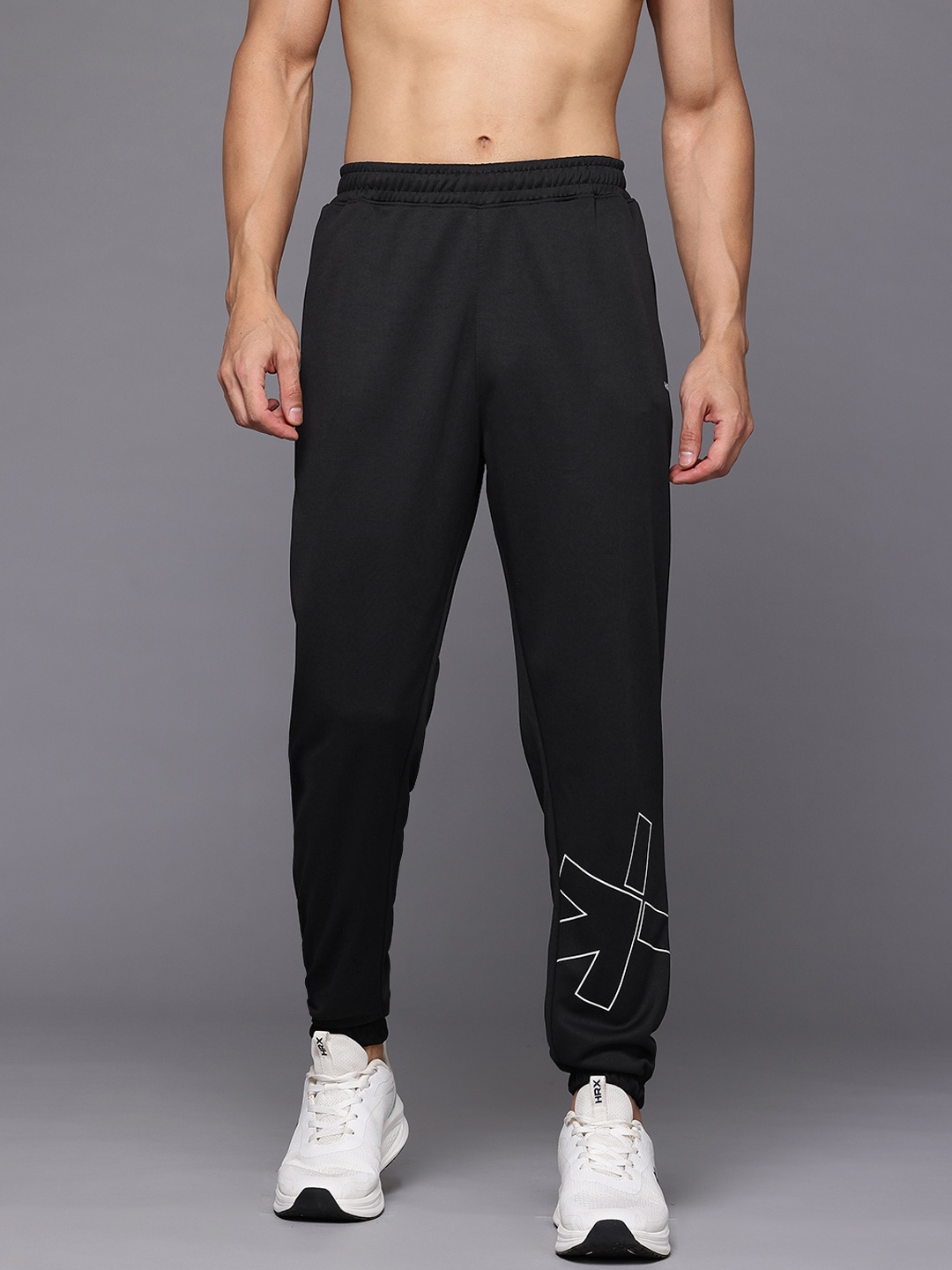 

HRX by Hrithik Roshan Men Rapid-Dry Training Joggers, Black