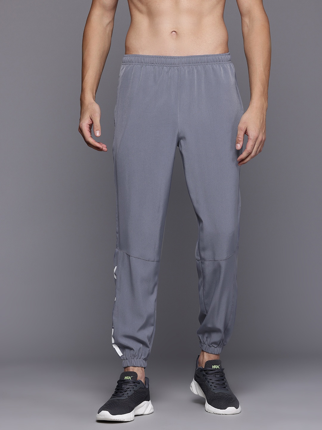 

HRX by Hrithik Roshan Men Rapid-Dry Training Joggers, Grey