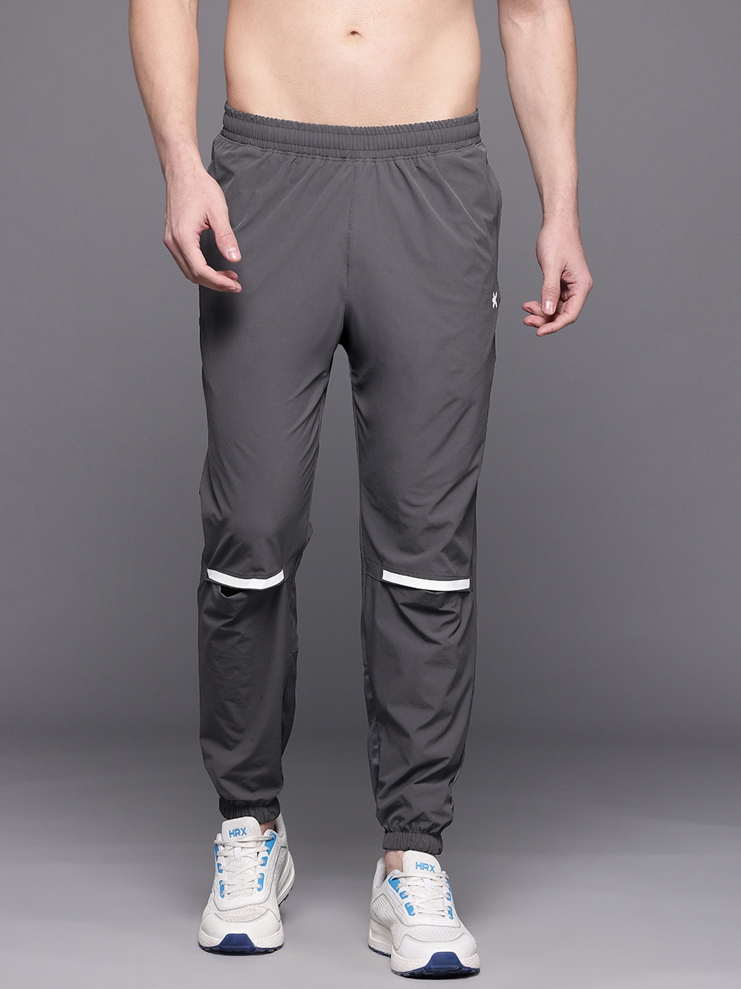 

HRX by Hrithik Roshan Men Rapid-Dry Running Joggers, Charcoal