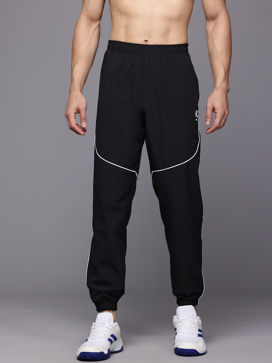 

HRX by Hrithik Roshan Men Rapid-Dry Running Joggers, Black