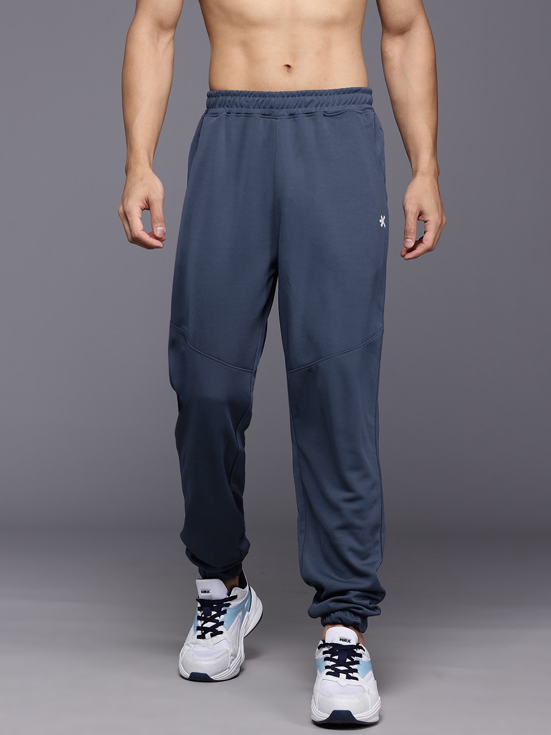 HRX by Hrithik Roshan Men Rapid-Dry Running Joggers, Blue