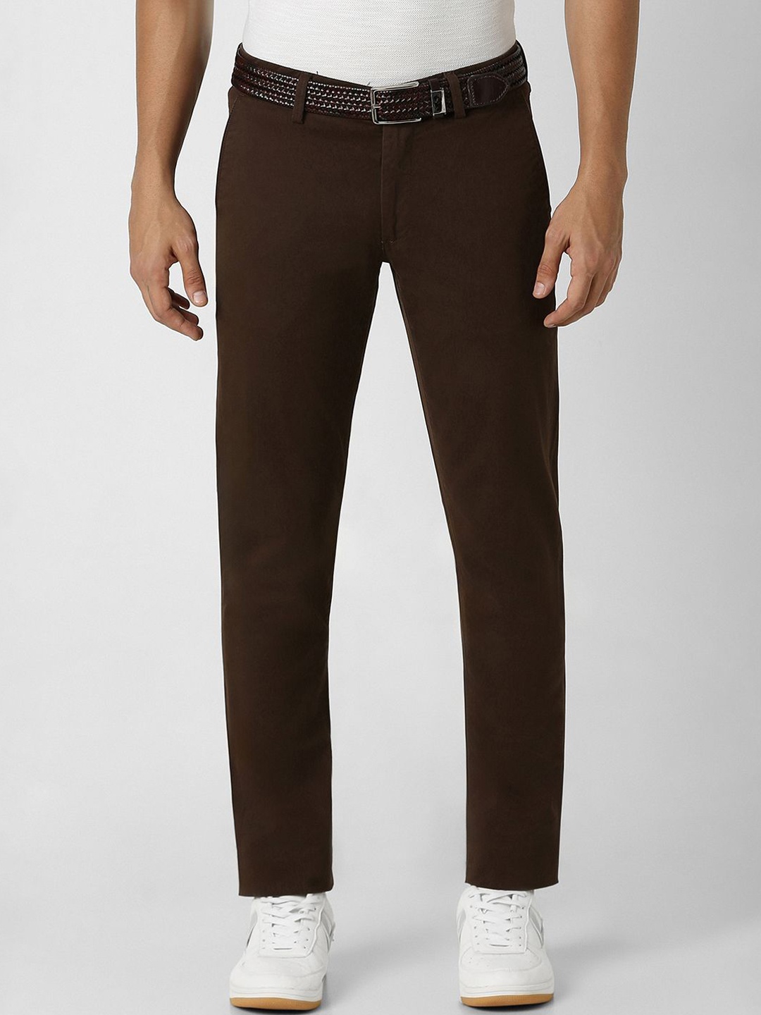 

Van Heusen Sport Men Slim Fit Trousers, Brown
