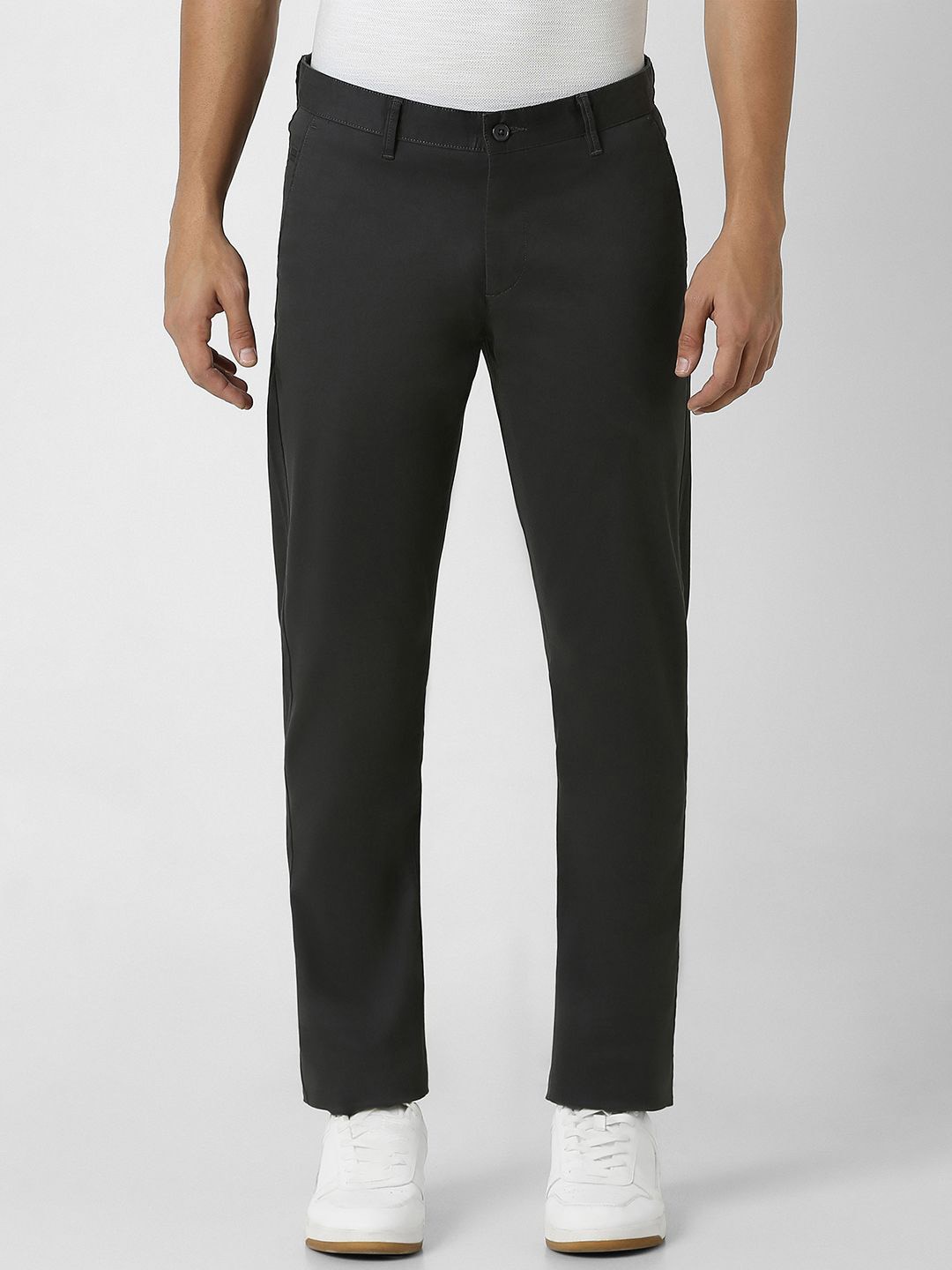 

Van Heusen Sport Men Slim Fit Trousers, Grey