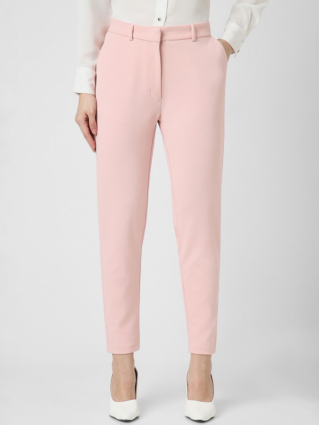 

Van Heusen Woman Women Formal Trousers, Pink