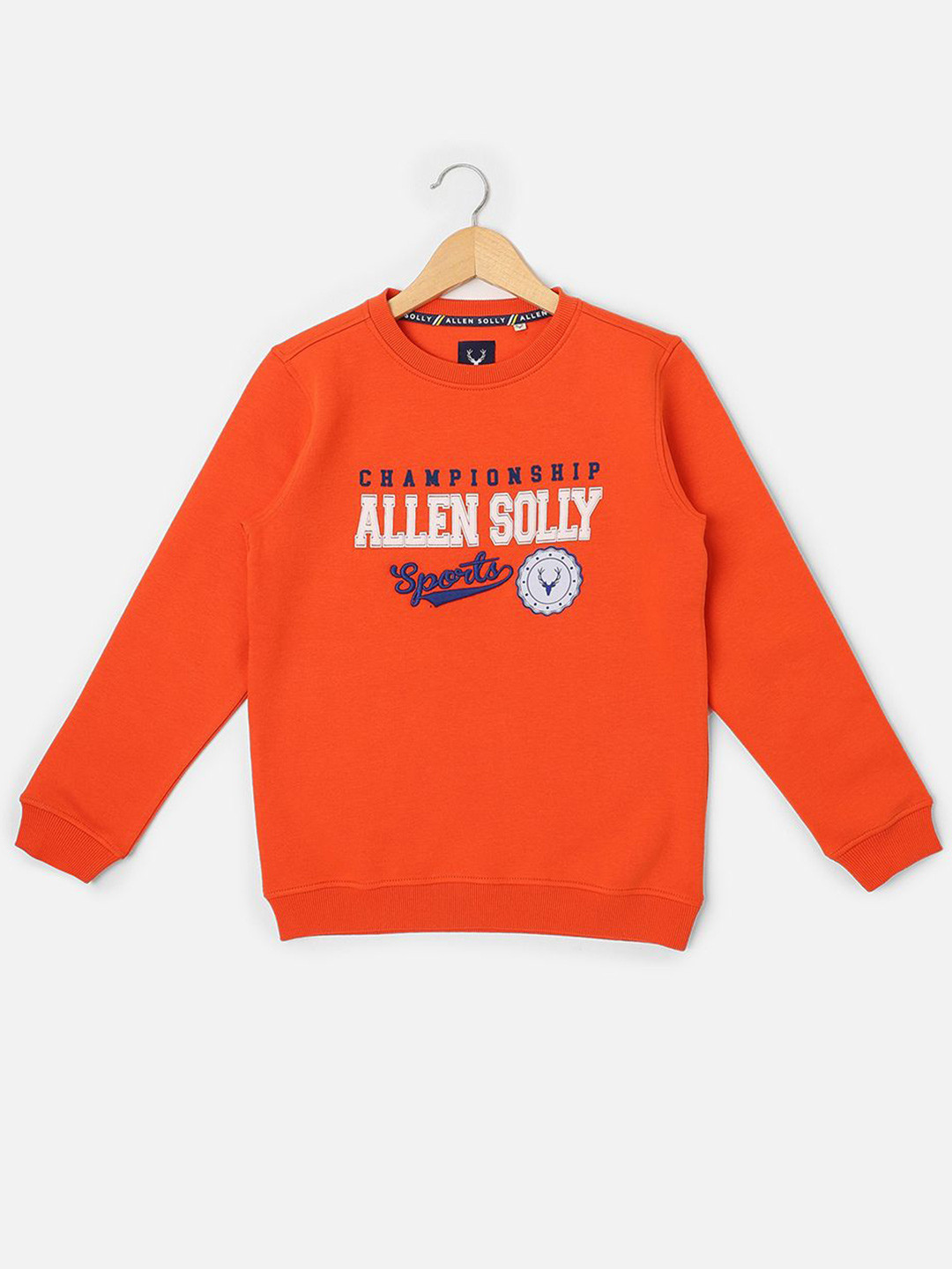 

Allen Solly Junior Boys Printed Sweatshirt, Black