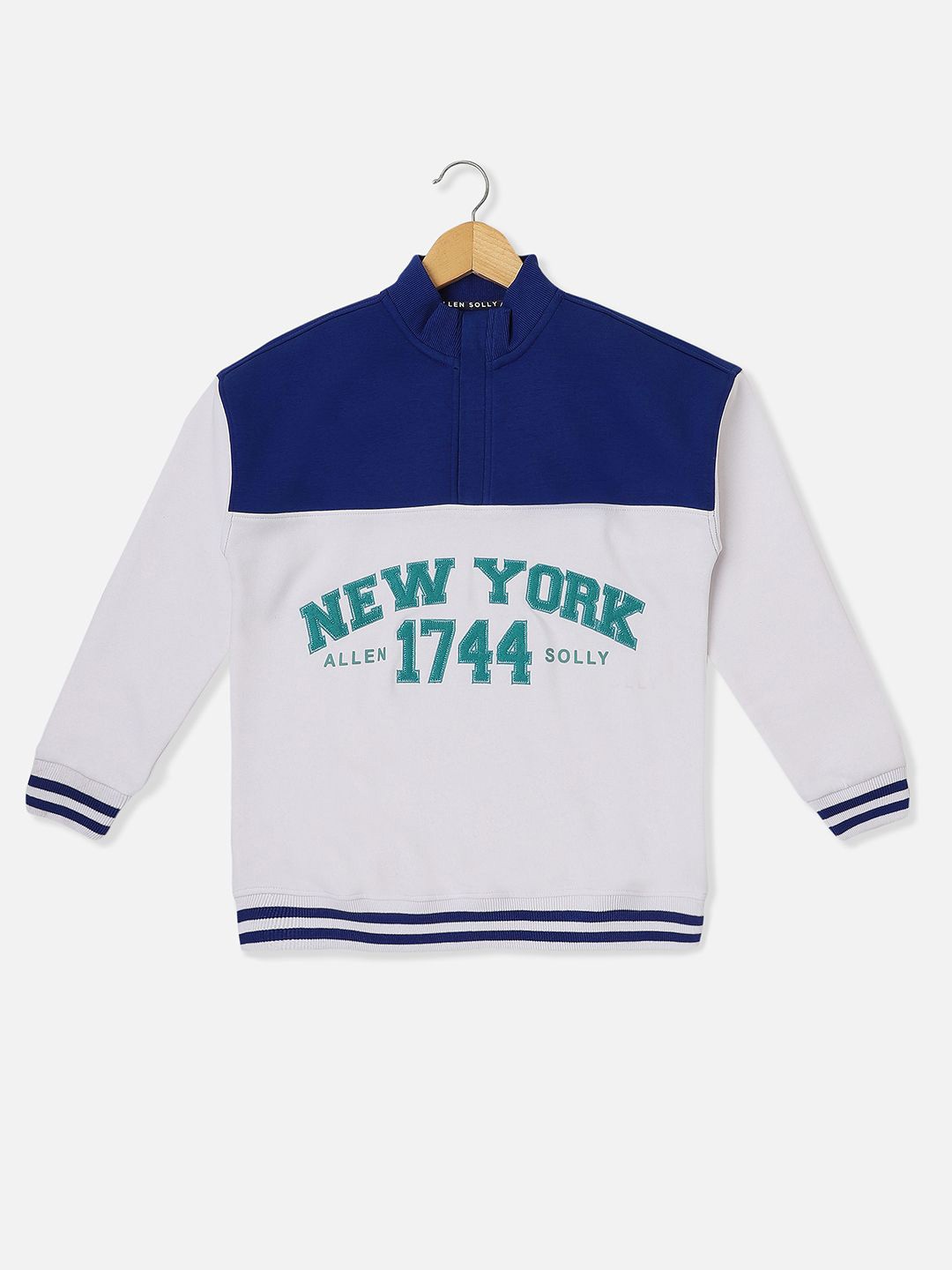 

Allen Solly Junior Boys Colourblocked Sweatshirt, White
