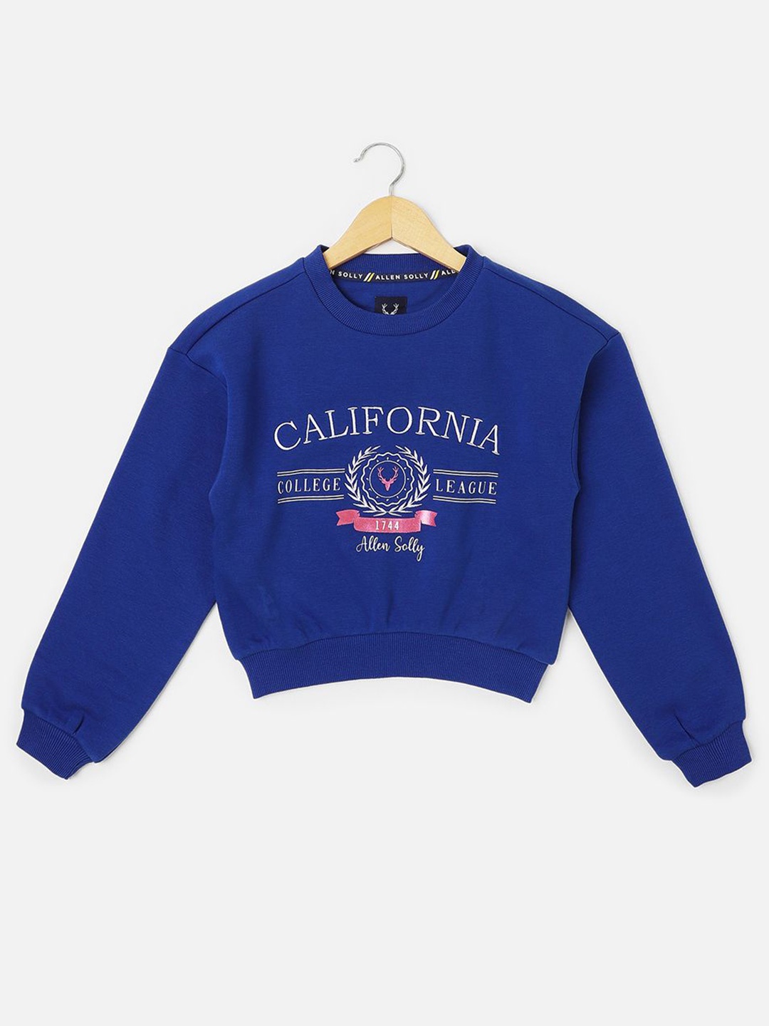 

Allen Solly Junior Girls Printed Sweatshirt, Blue