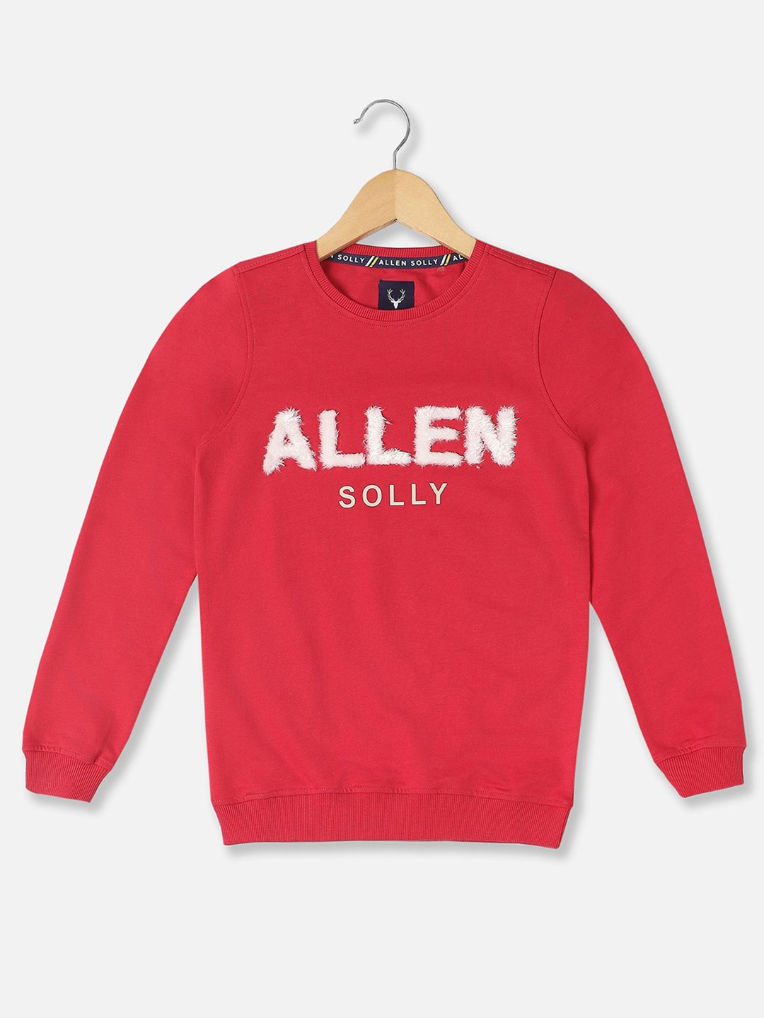 

Allen Solly Junior Girls Printed Sweatshirt, Red
