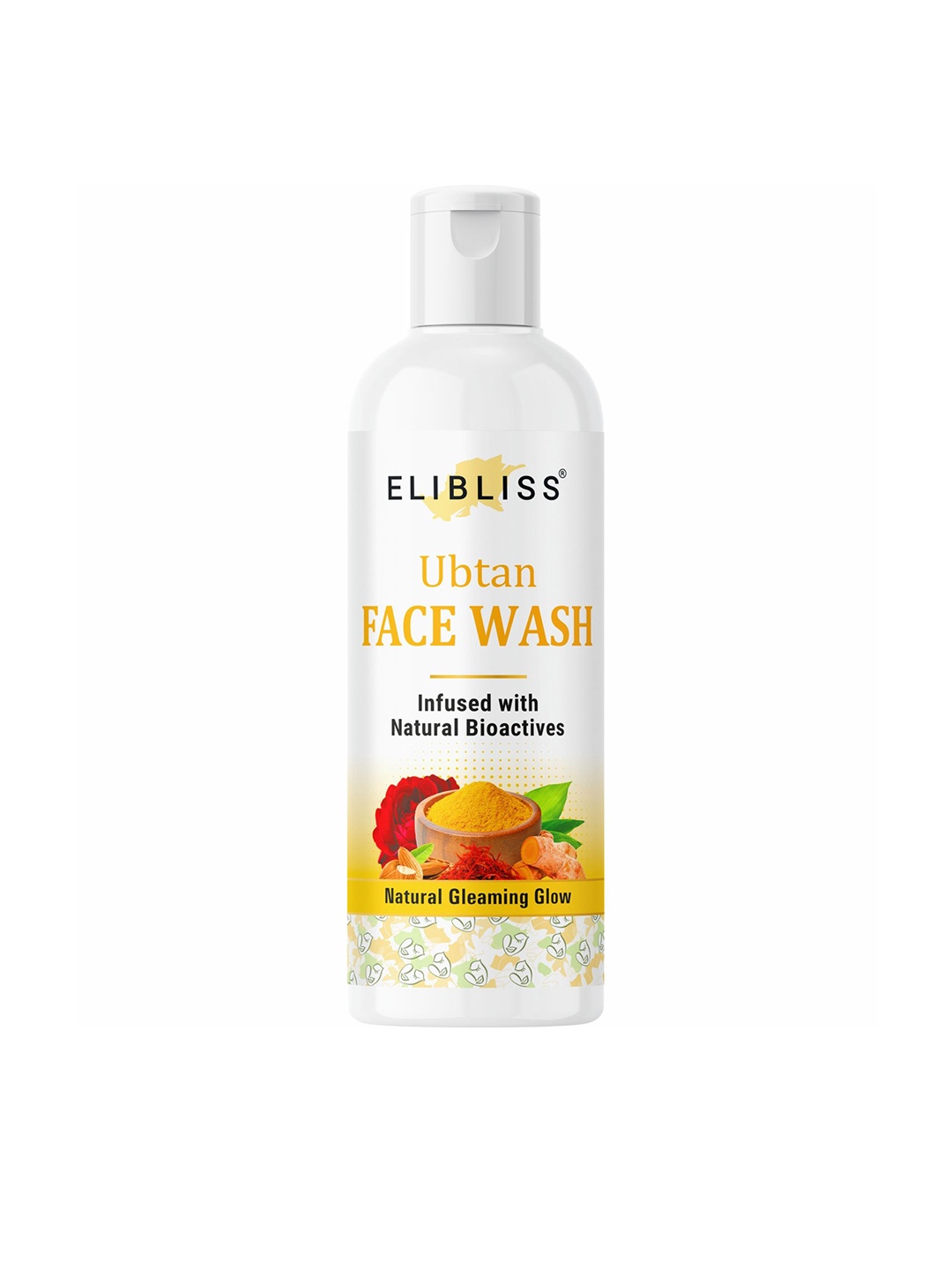 

ELIBLISS Ubtan Natural Glow Face Wash 50 ml, Orange