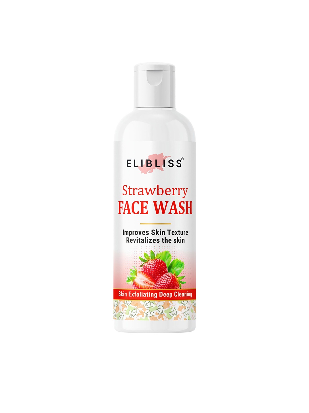 

ELIBLISS Strawberry Face Wash 50 ml, Pink