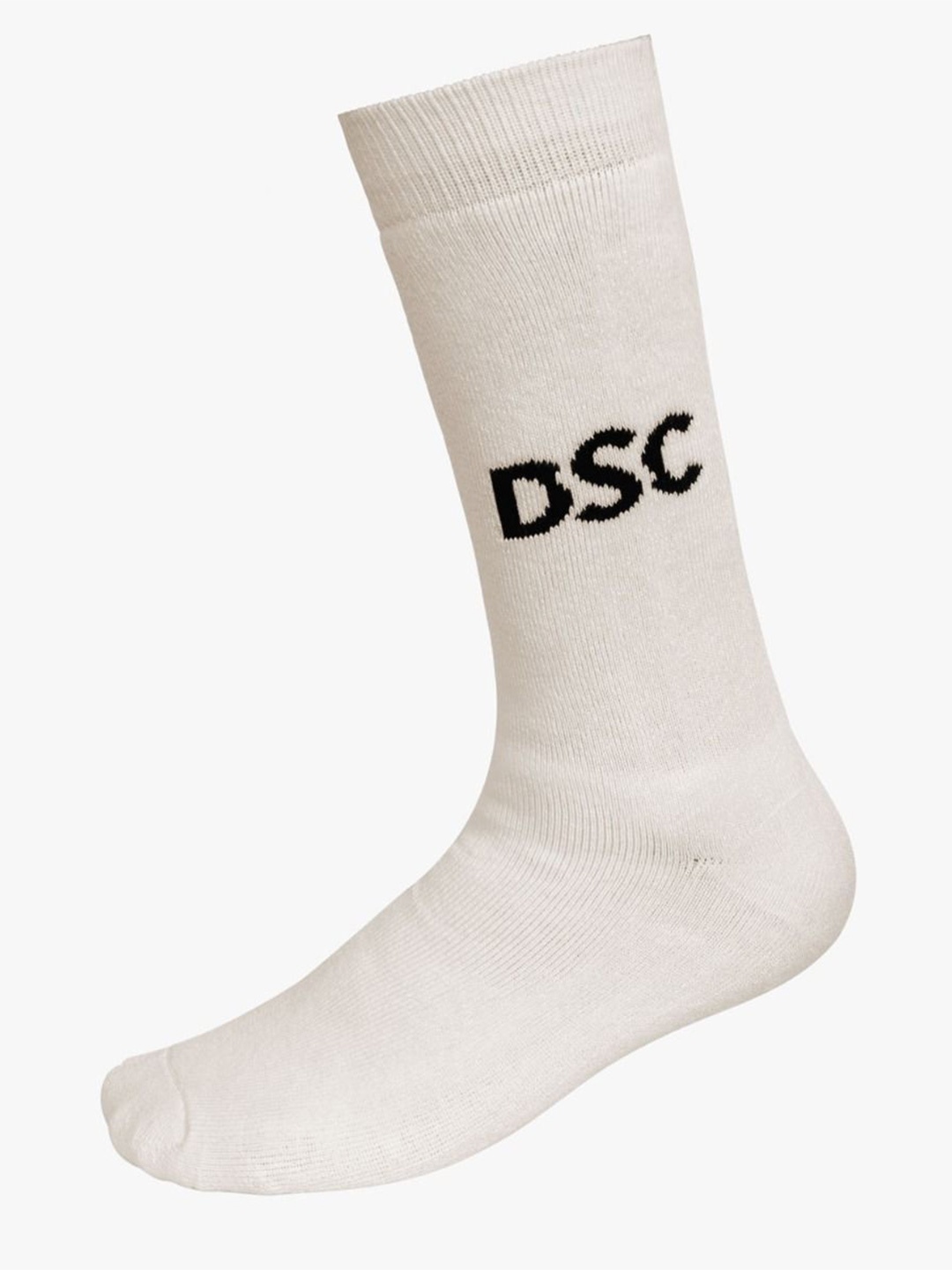

DSC Passion Polyester Cricket Socks Free Size (White)