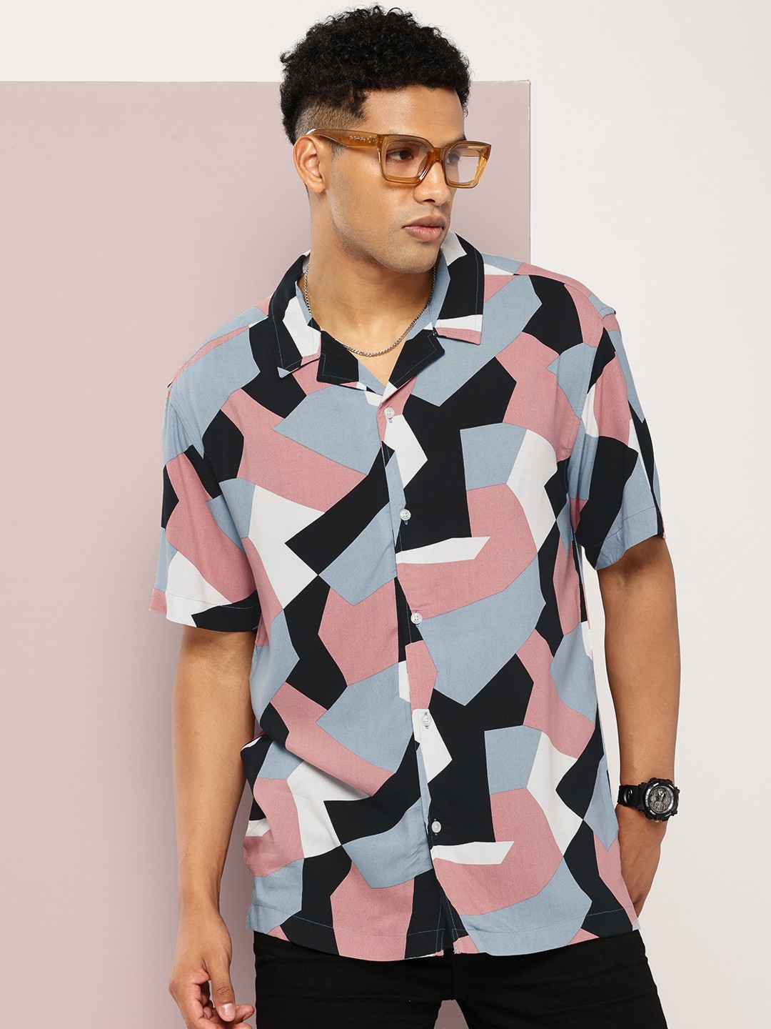 

Kook N Keech Men Relaxed Printed Casual Shirt, Multi