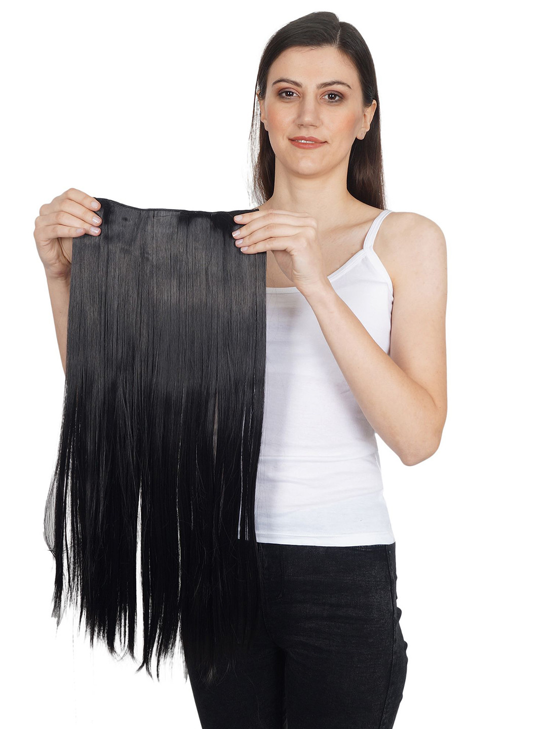 

HAVEREAM 5-Clip Straight Hair Extension - Black