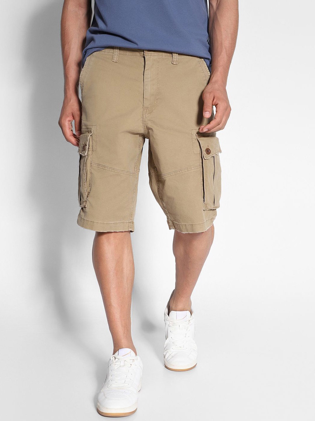 

AMERICAN EAGLE OUTFITTERS Men Cargo Shorts, Khaki