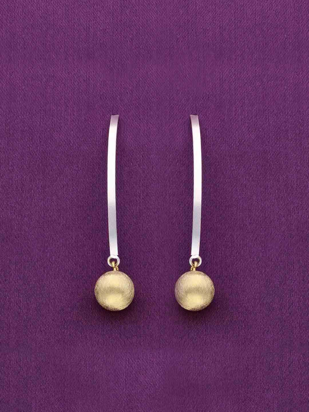 

KAI JEWEL Gold-Plated 92.5 Sterling Silver Drop Earrings