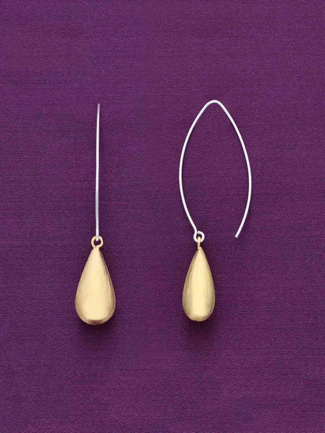 

KAI JEWEL Gold-Plated 92.5 Sterling Silver Drop Earrings