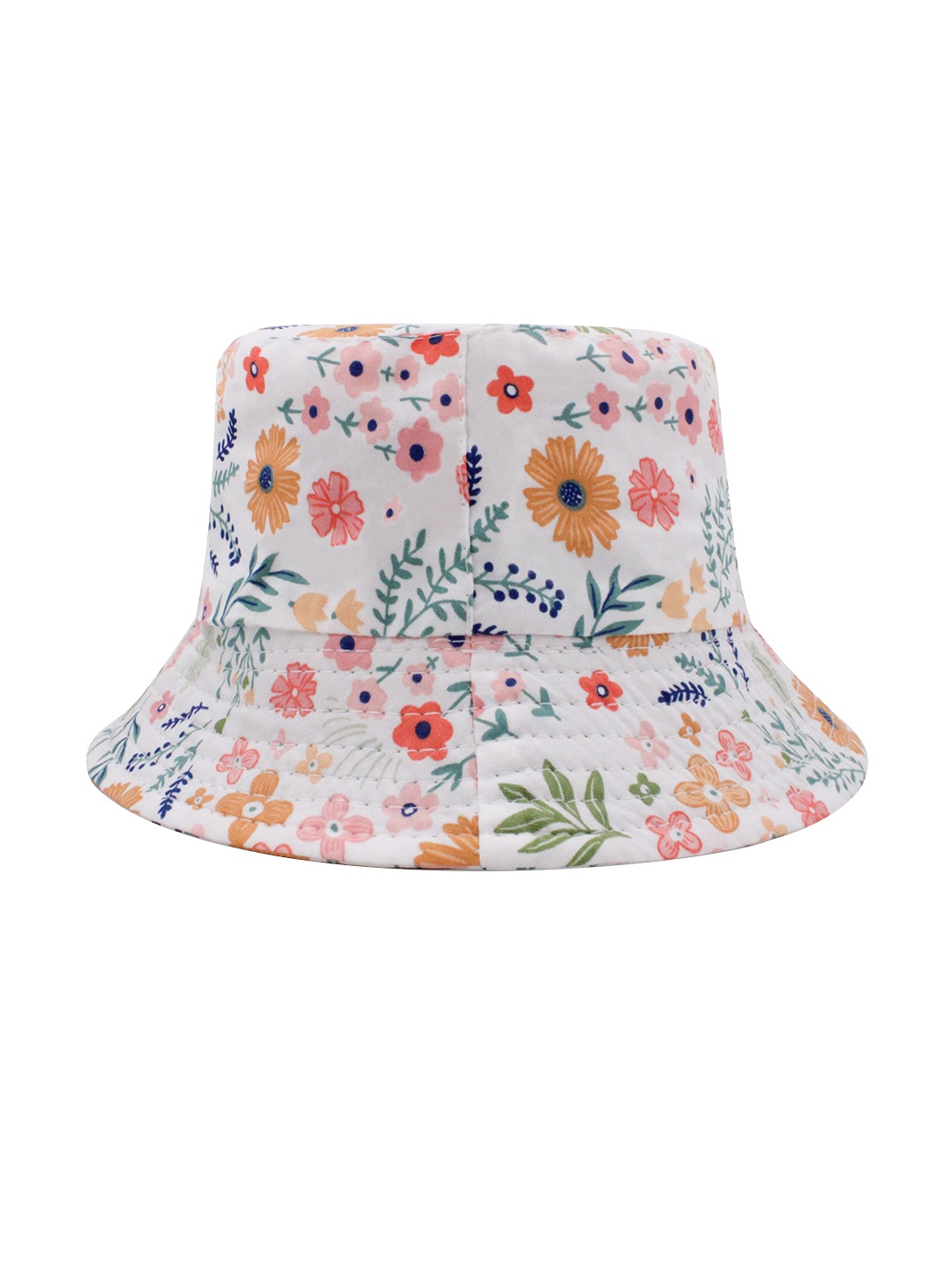 

JENNA Unisex Kids Floral Bucket Hat, White