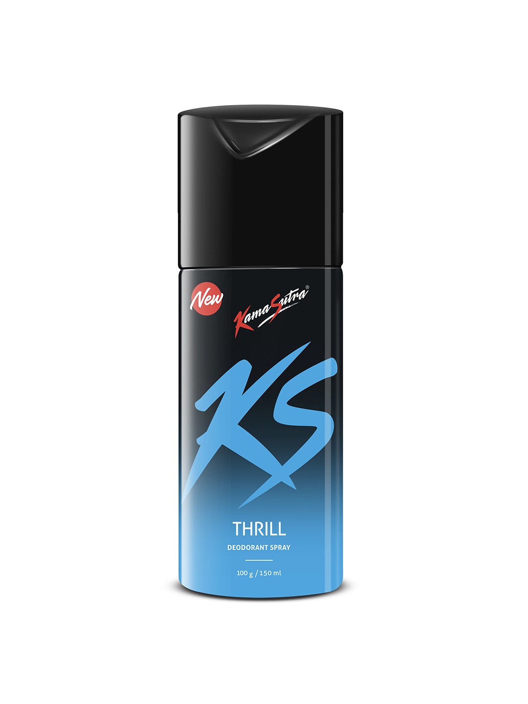 

KamaSutra Men Thrill Long Lasting Deodorant Spray - 100g/150ml, Blue