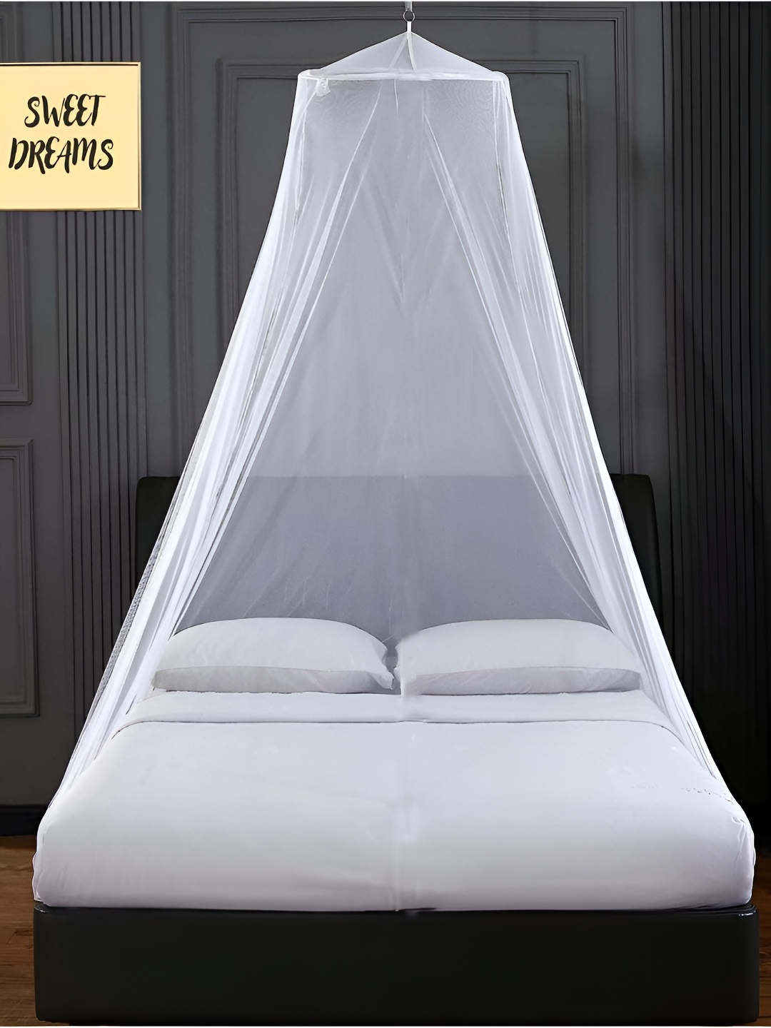 

MARUTI ENTERPRISE White King Size Hanging Mosquito Net