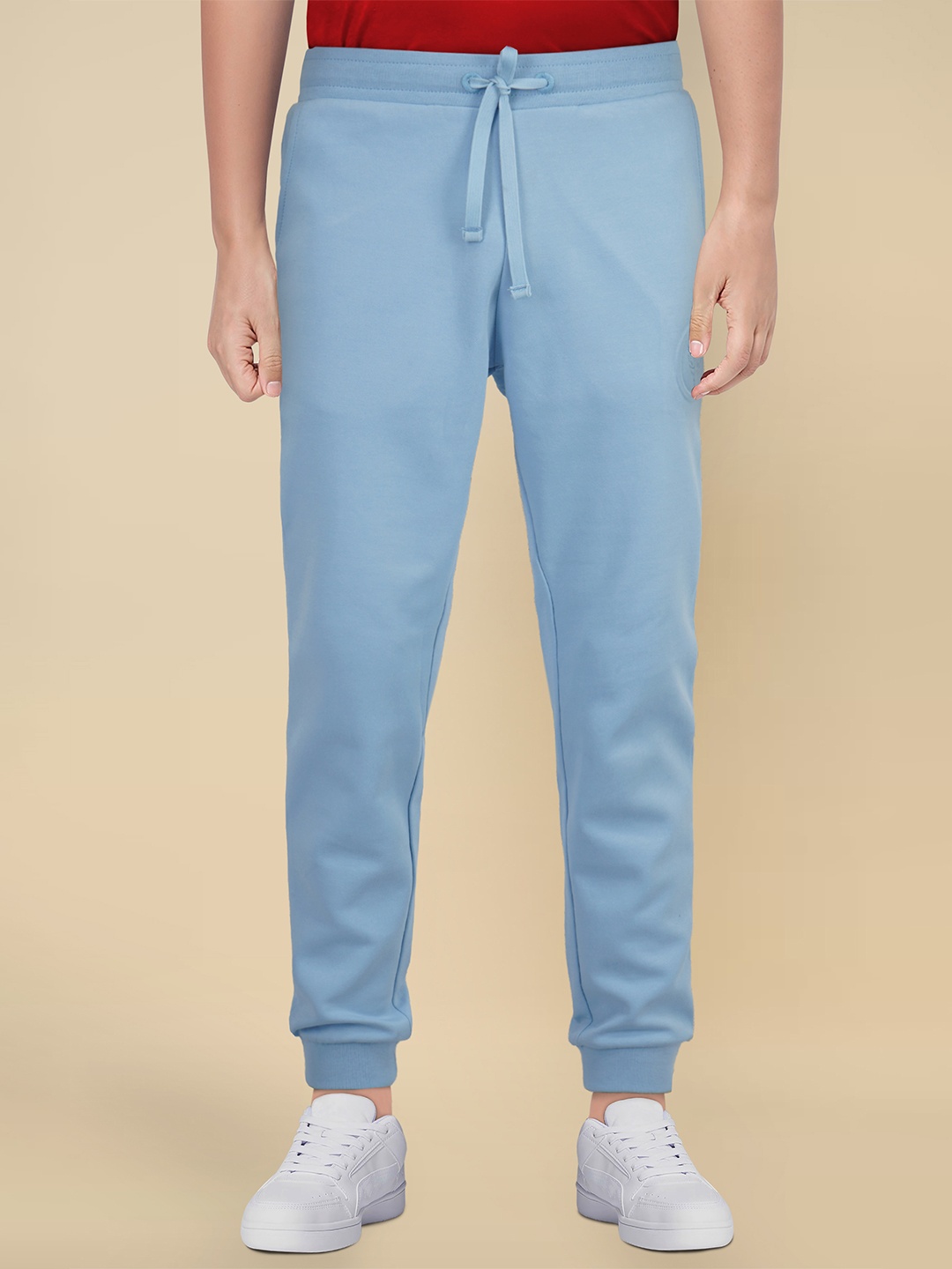 

Allen Solly Junior Boys Mid Rise Regular Fit Joggers, Blue