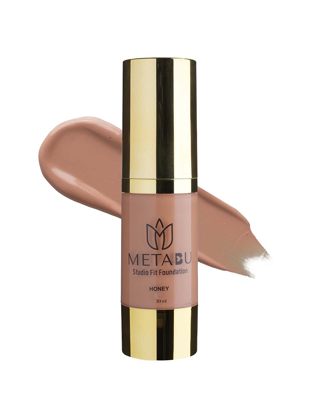

METABU Studio Fit SPF25 Long Lasting Matte Foundation 30 ml - Honey 04, Beige