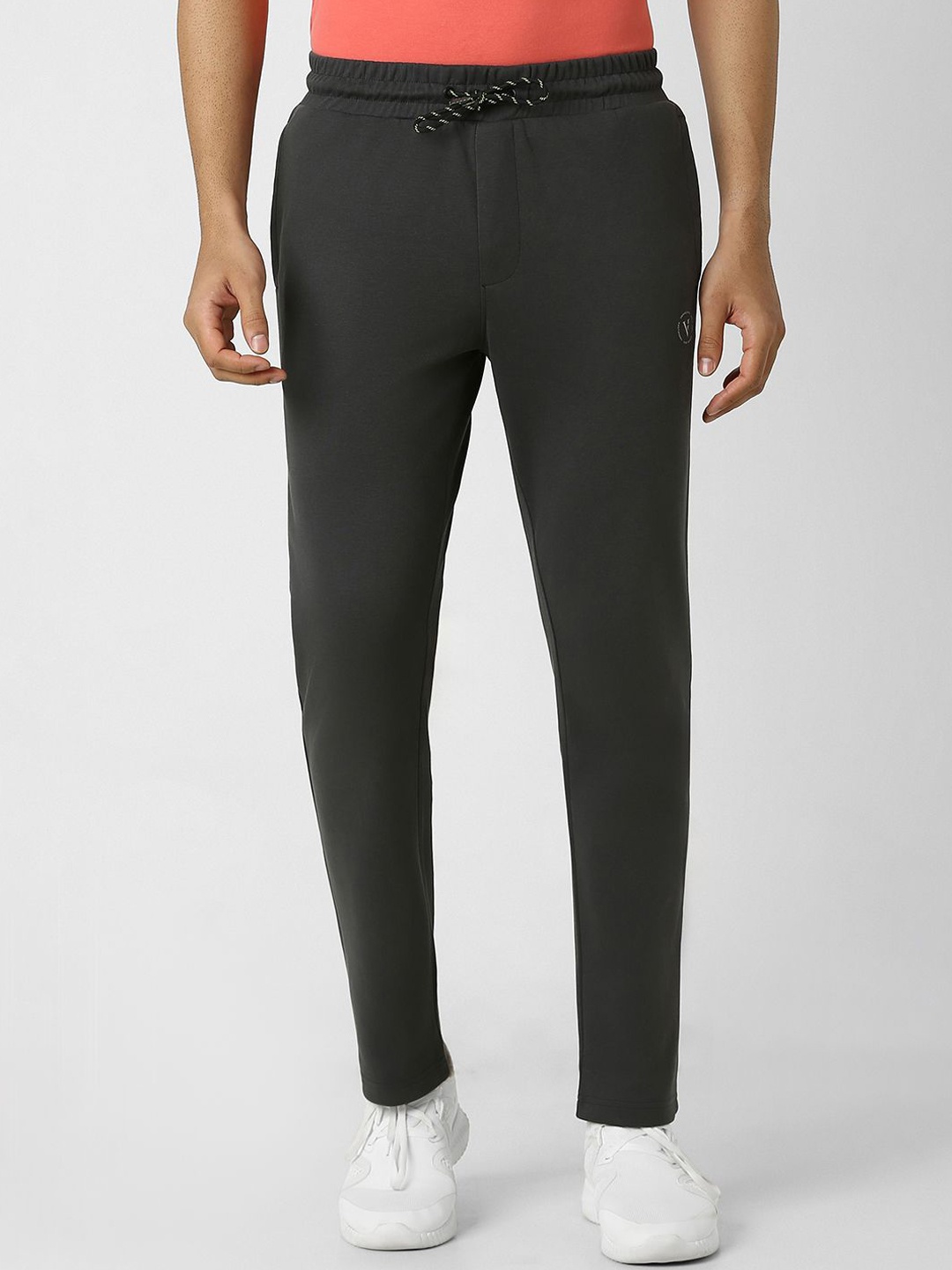 

Van Heusen Flex Men Mid Rise Track Pants, Grey