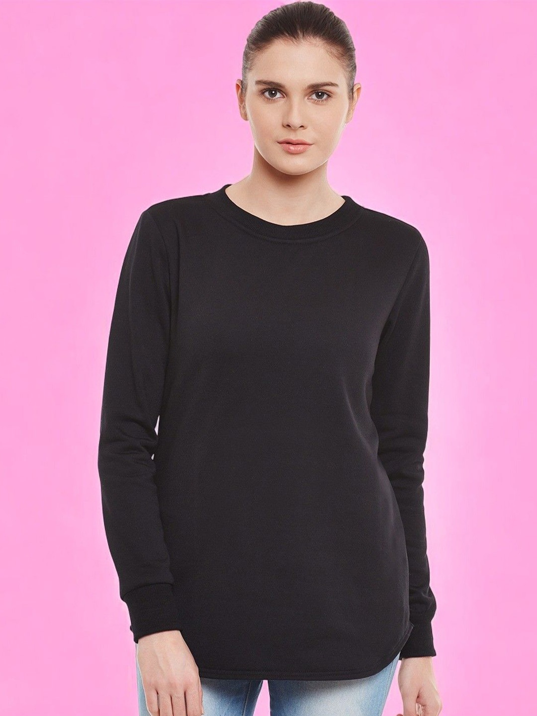 

BAESD Women Sweatshirt, Black