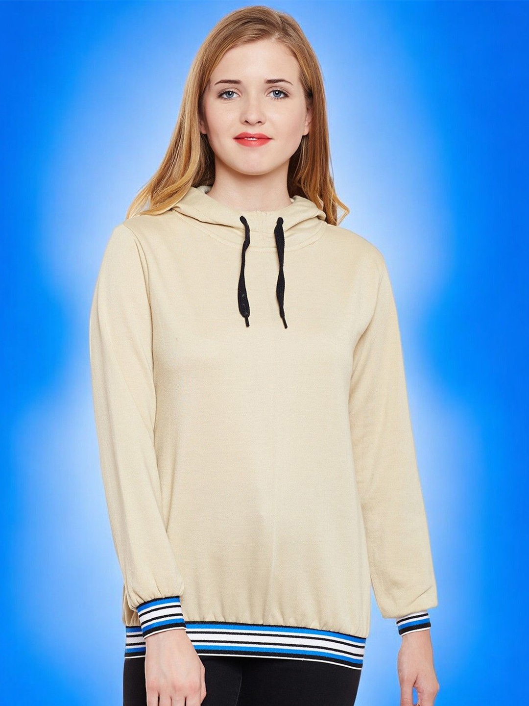 

BAESD Women Sweatshirt, Nude