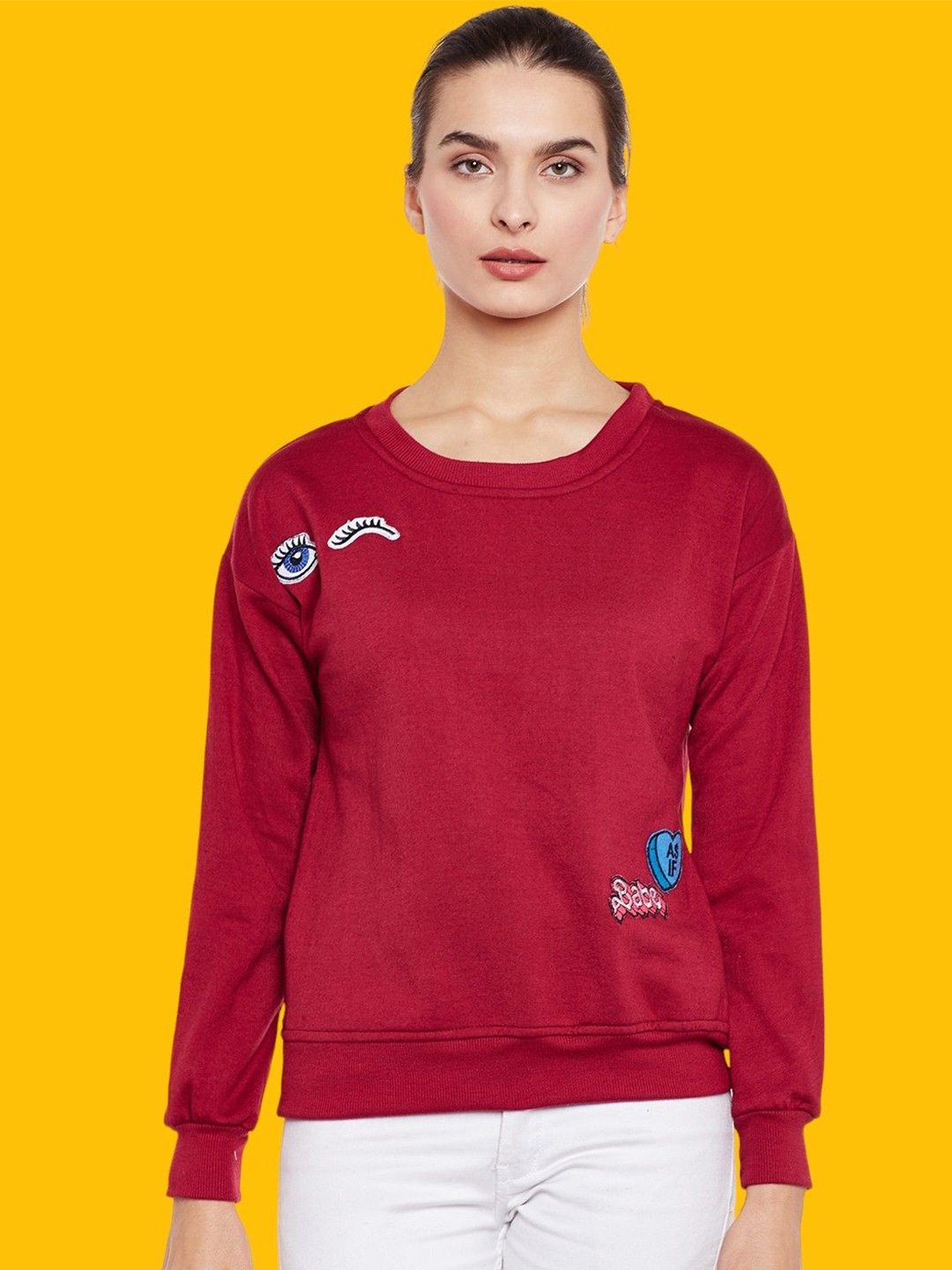 

BAESD Women Sweatshirt, Maroon