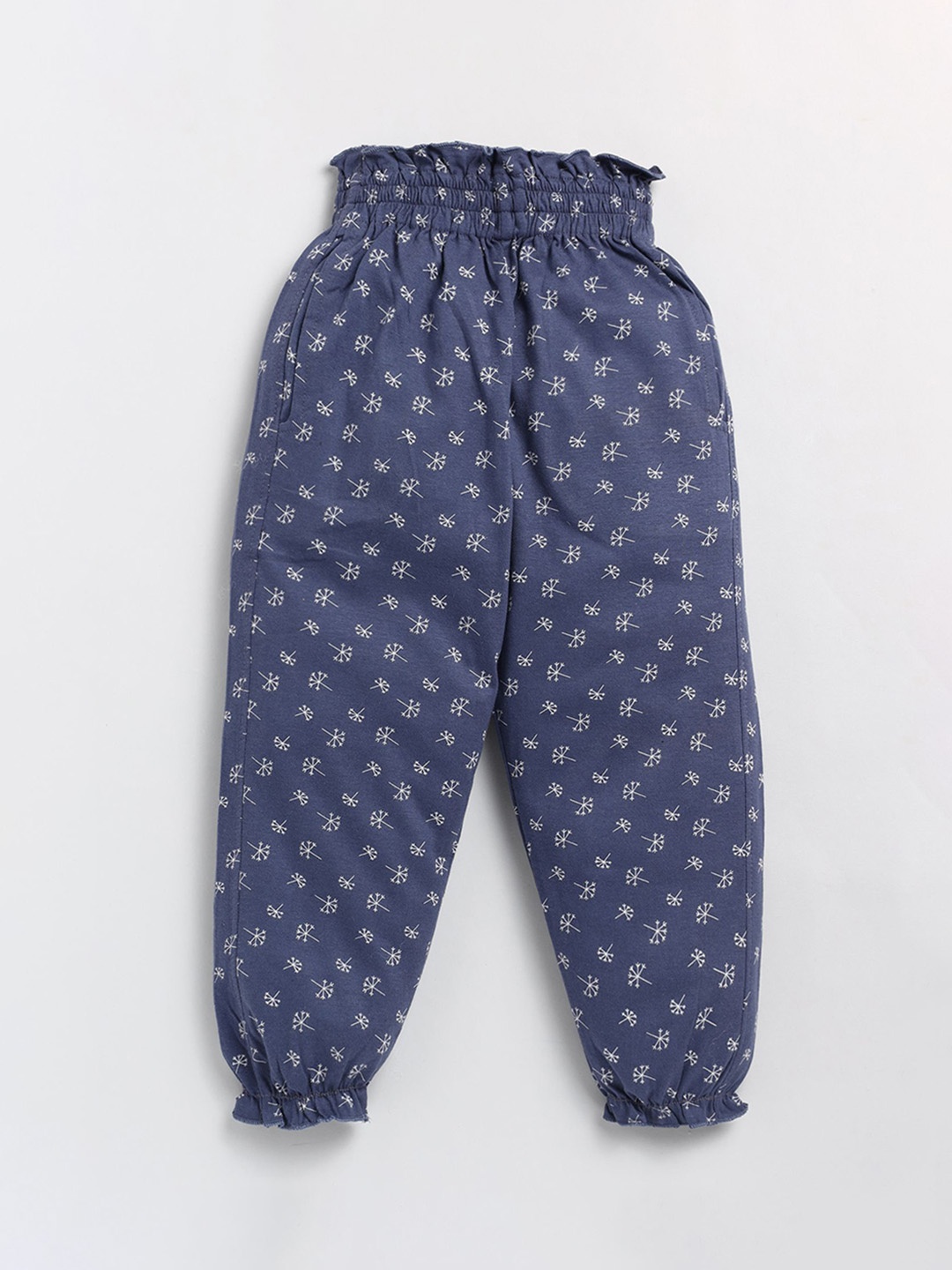 

Cutopies Girls Printed Joggers, Blue