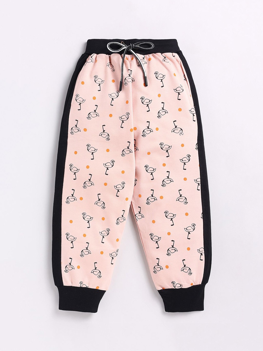 

Cutopies Girls Conversational Jogger Pant, Peach