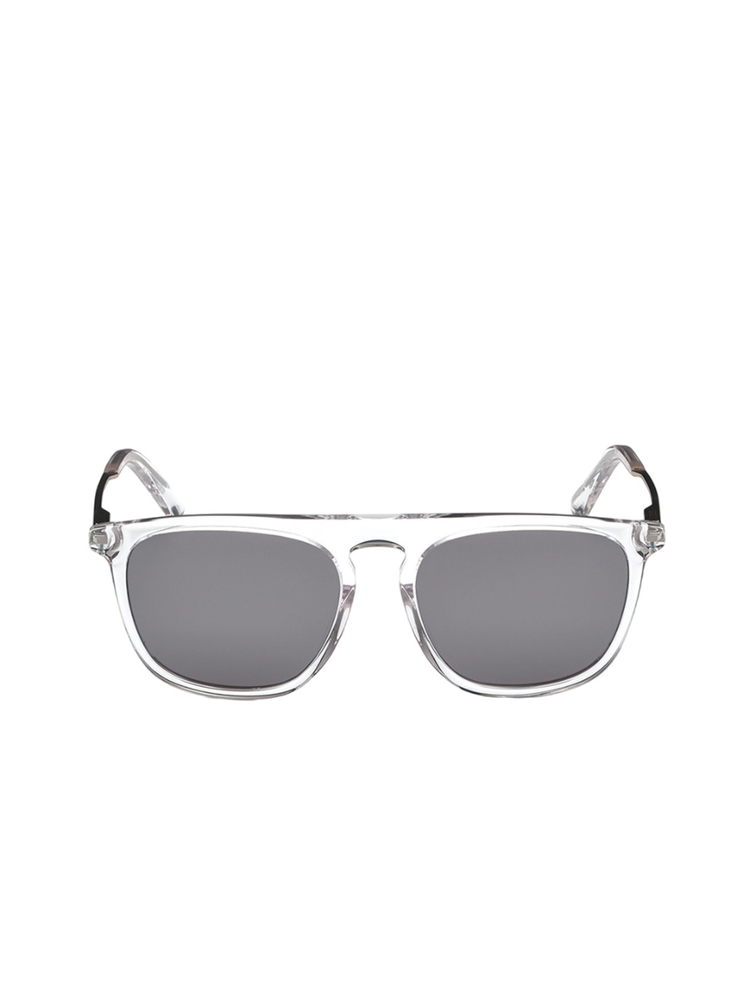 

DIESEL Men Rectangle Sunglasses with UV Protected Lens DL0297 54 26C, Grey