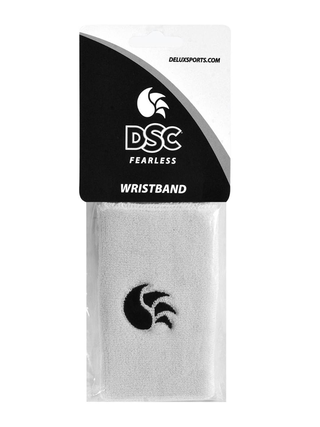 

DSC Patterned Wristbands, White