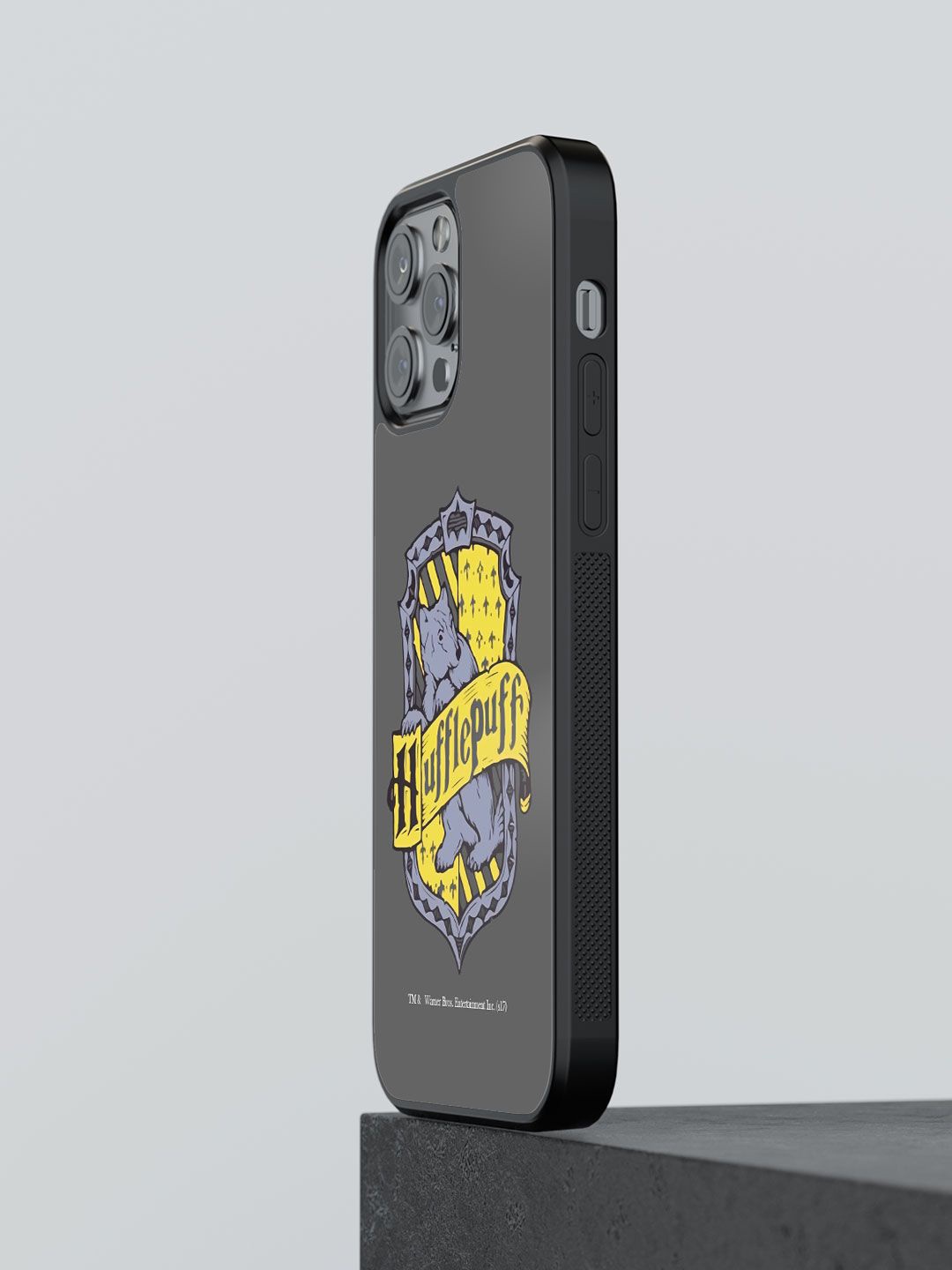 

macmerise Impact Resistant Printed iPhone 13 Pro Back Case Mobile Accessories, Grey
