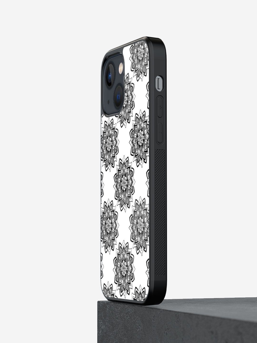 

macmerise Impact Resistant Printed iPhone 13 Back Case Mobile Accessories, White