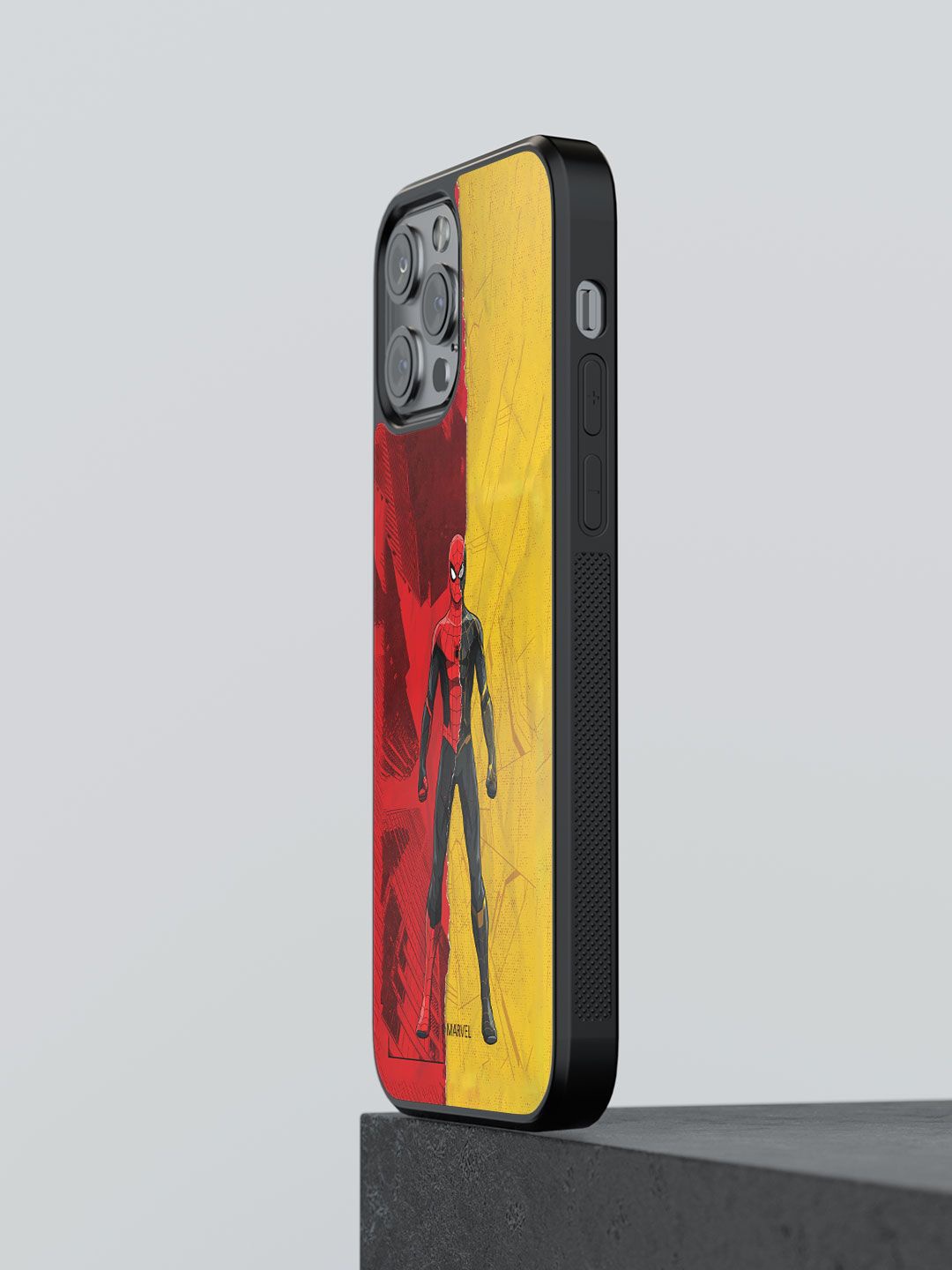 

macmerise Impact Resistant Printed iPhone 13 Pro Max Back Case Mobile Accessories, Red