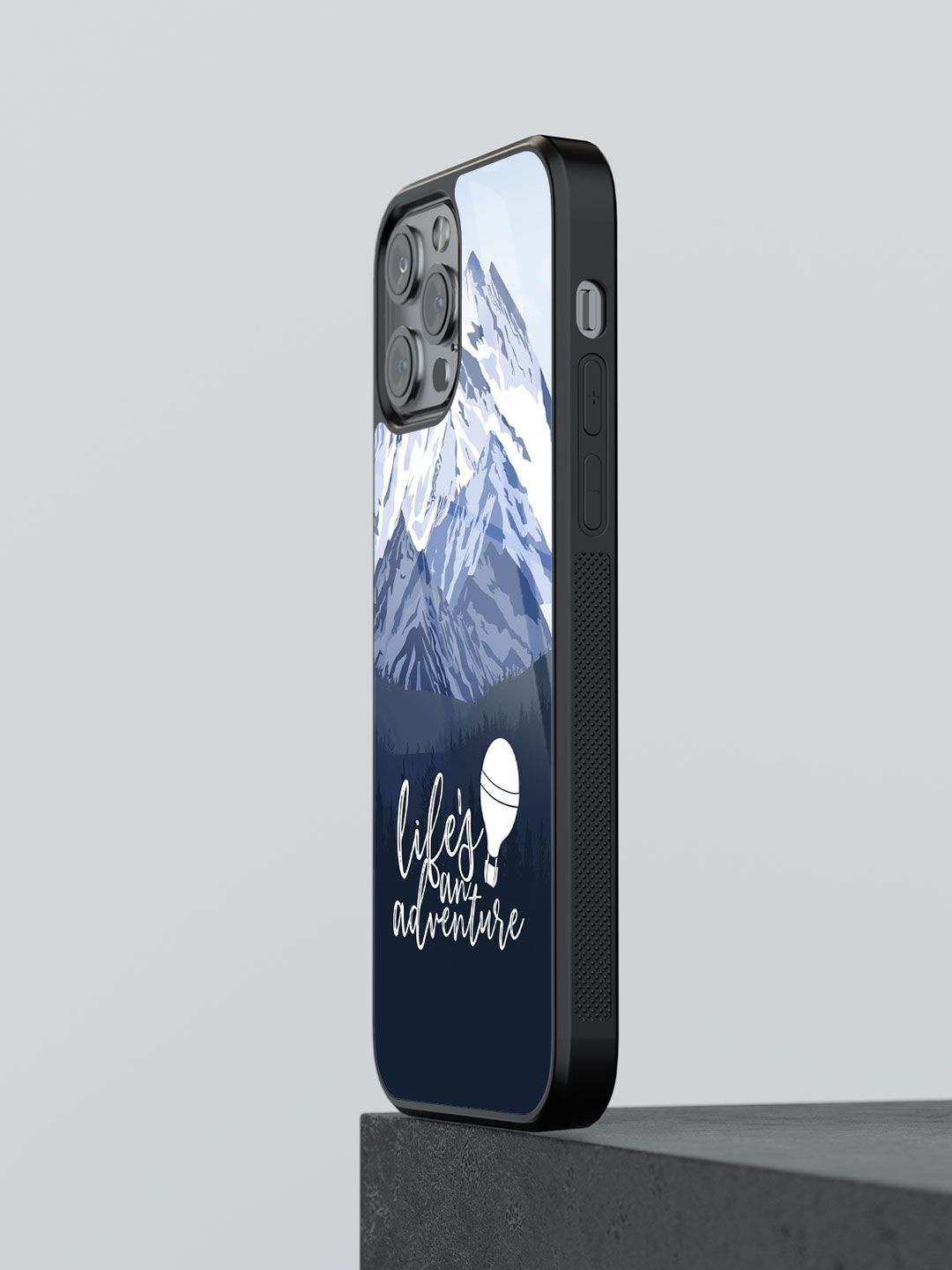 

macmerise Typography Printed iPhone 13 Pro Max Back Case Mobile Accessories, White