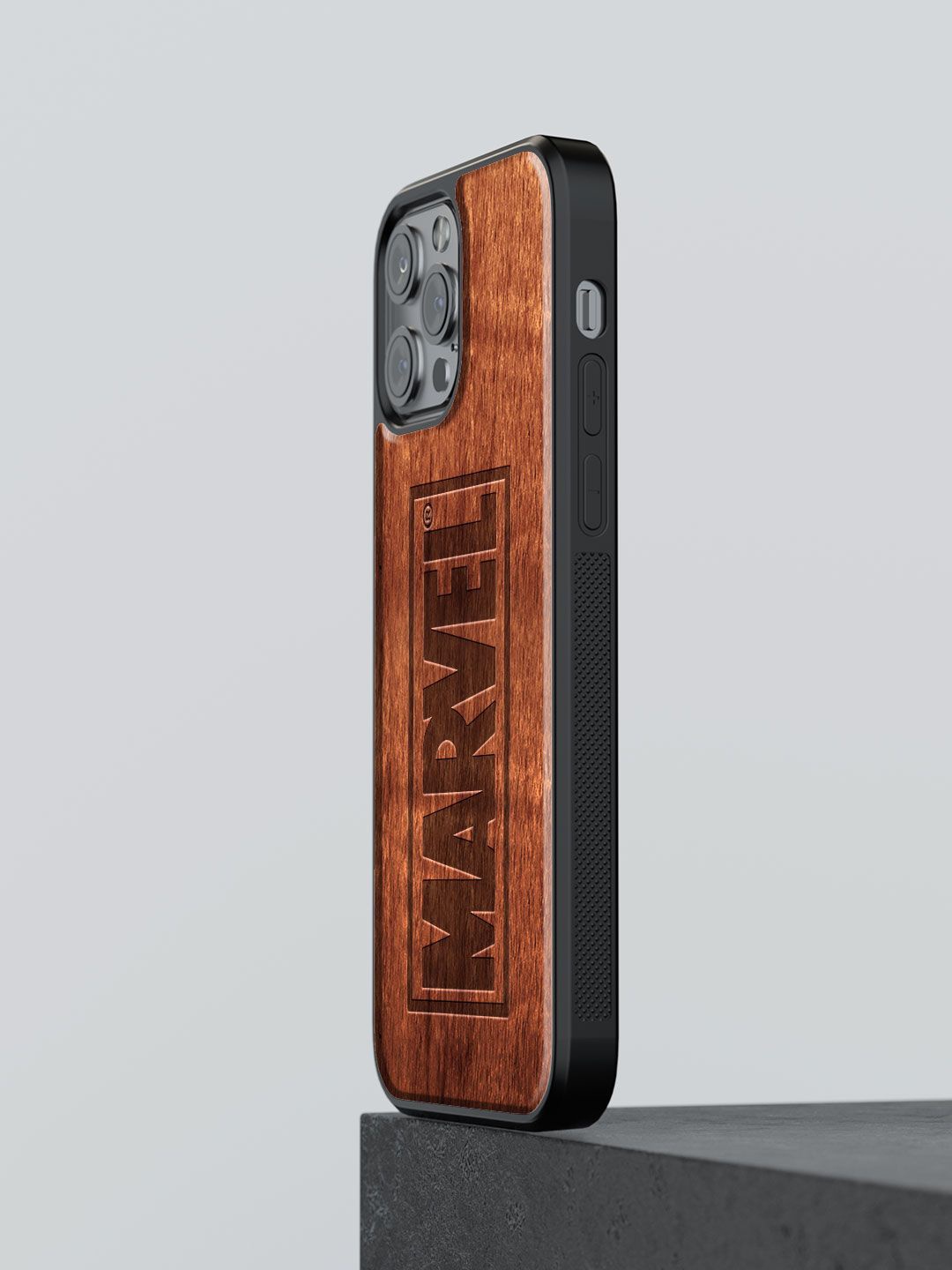 

macmerise Typography Printed iPhone 13 Pro Back Case Mobile Accessories, Brown