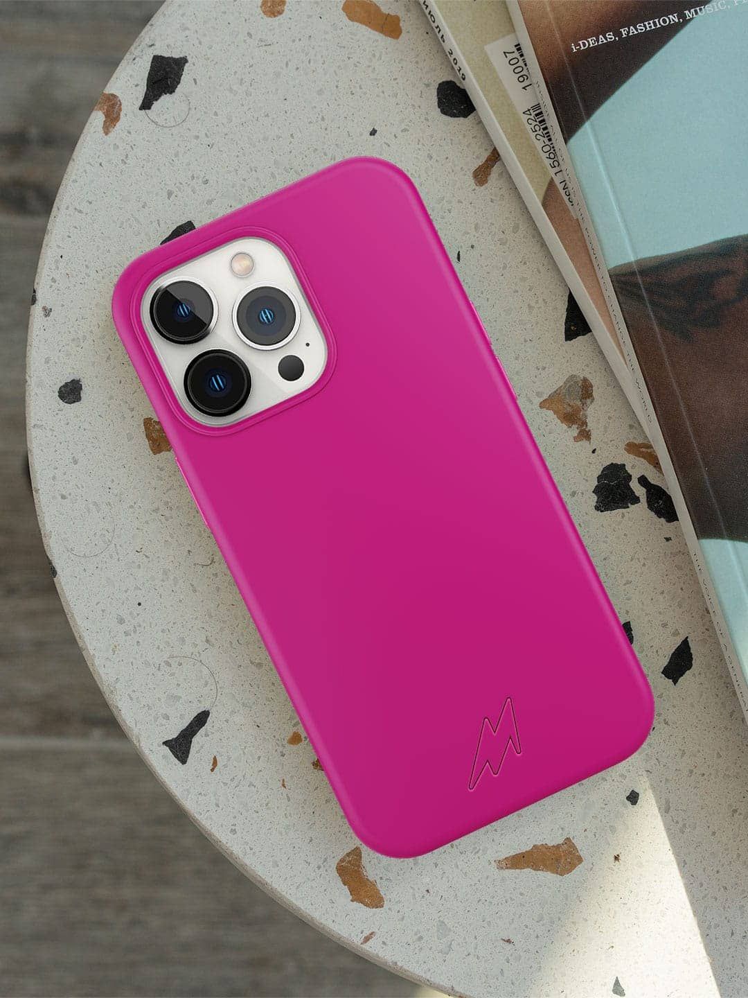 

macmerise Impact Resistant iPhone 13 Pro Back Case Mobile Accessories, Pink