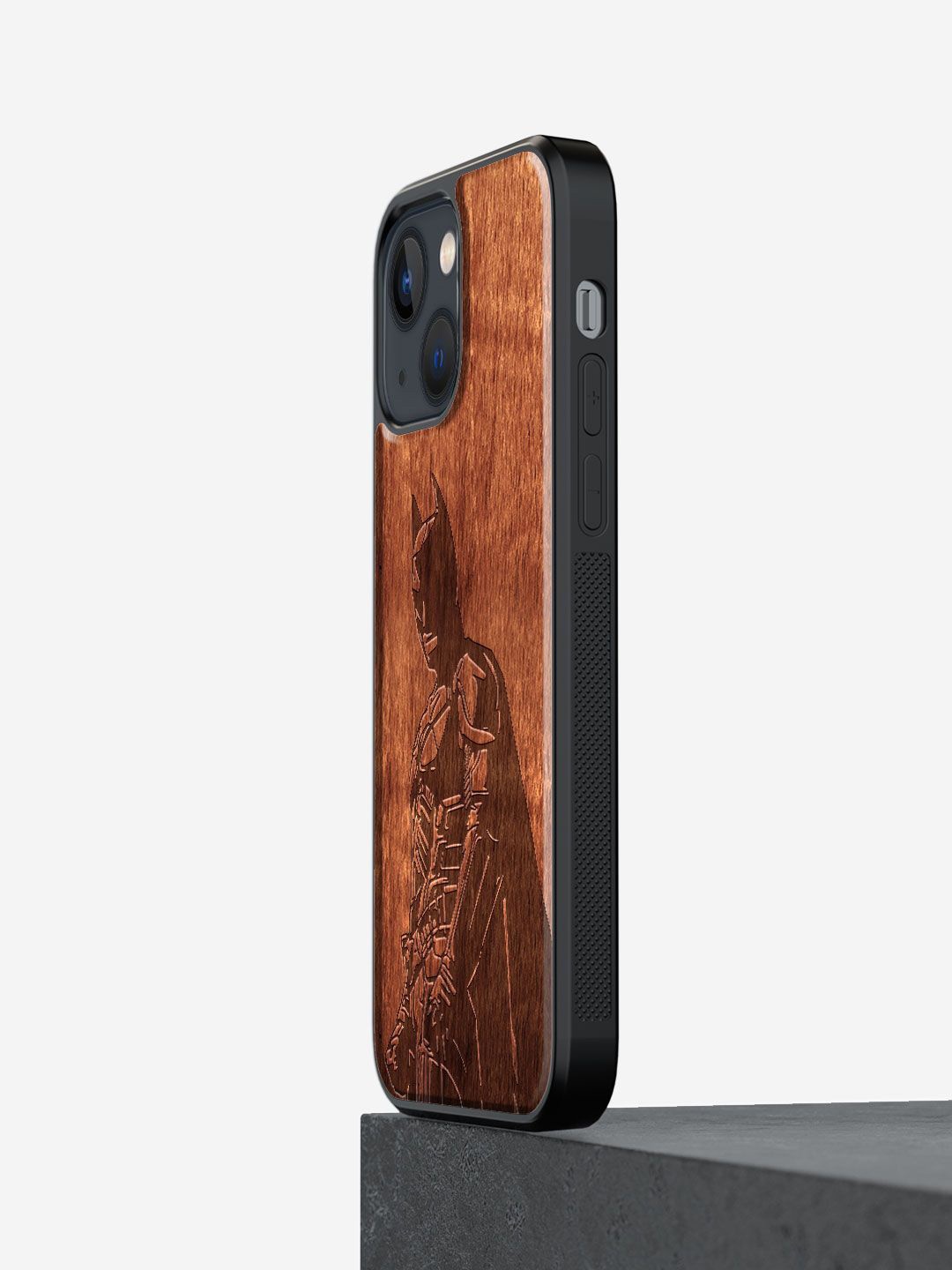 

macmerise Impact Resistant Printed iPhone 13 Back Case Mobile Accessories, Brown