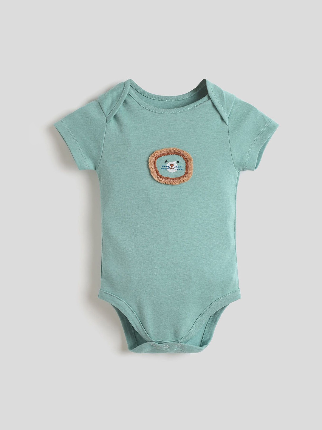 

Somersault Infants Pure Cotton Bodysuit, Green